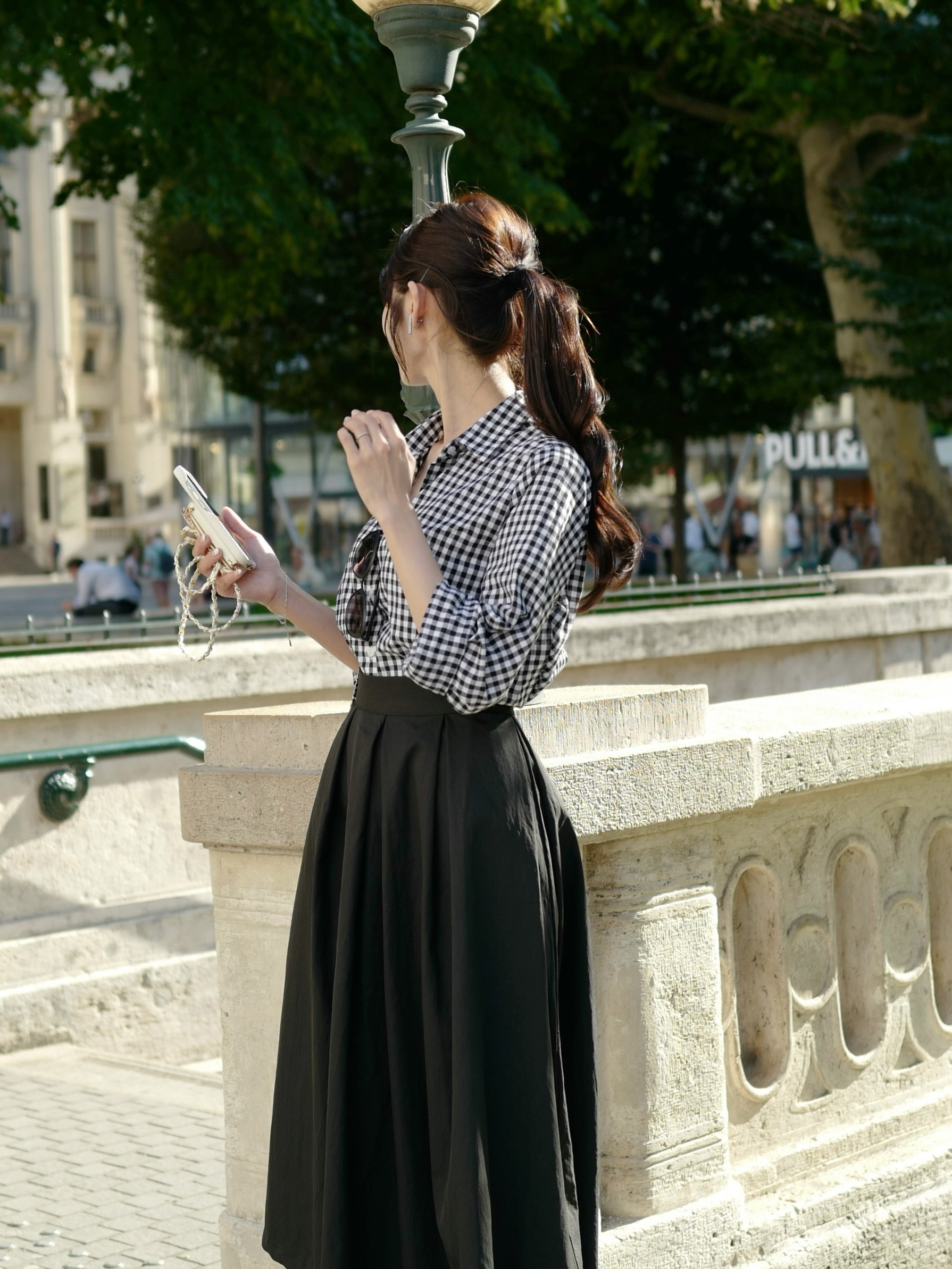 プリーツフレアスカート | 詳細画像9