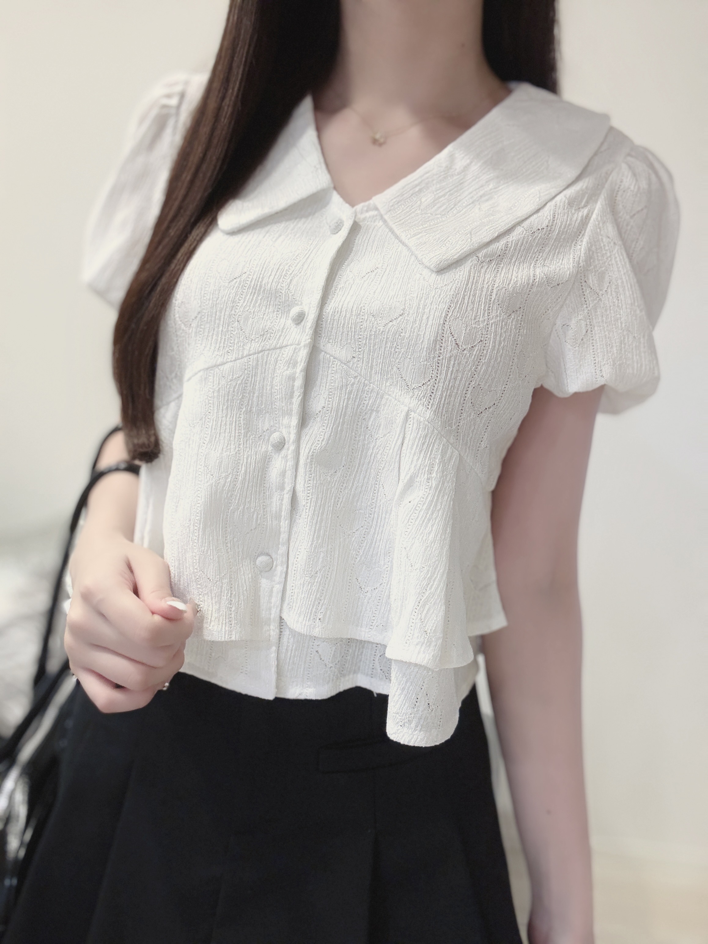 ビッグカラーブラウス | 詳細画像2