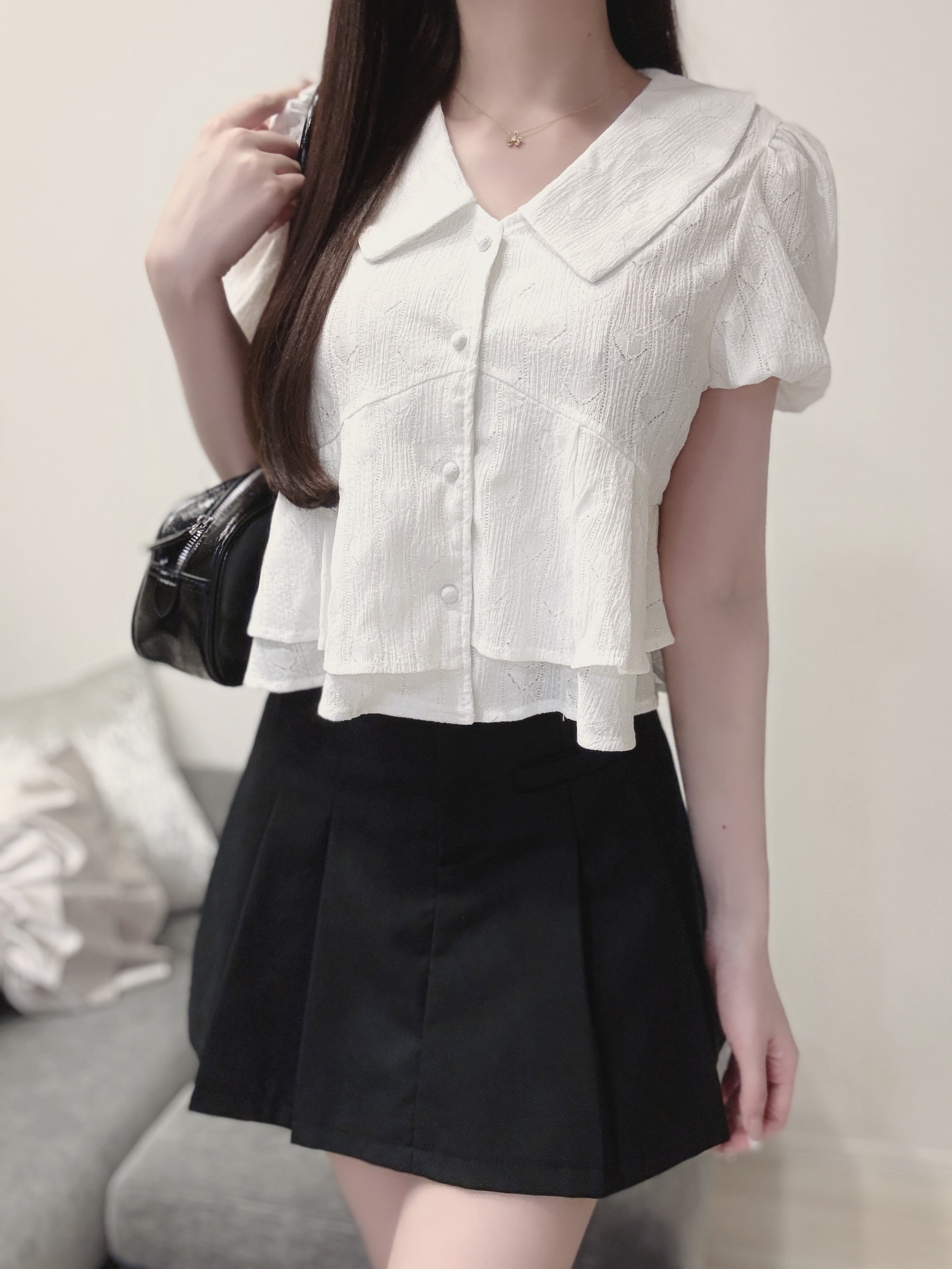 ビッグカラーブラウス | 詳細画像6