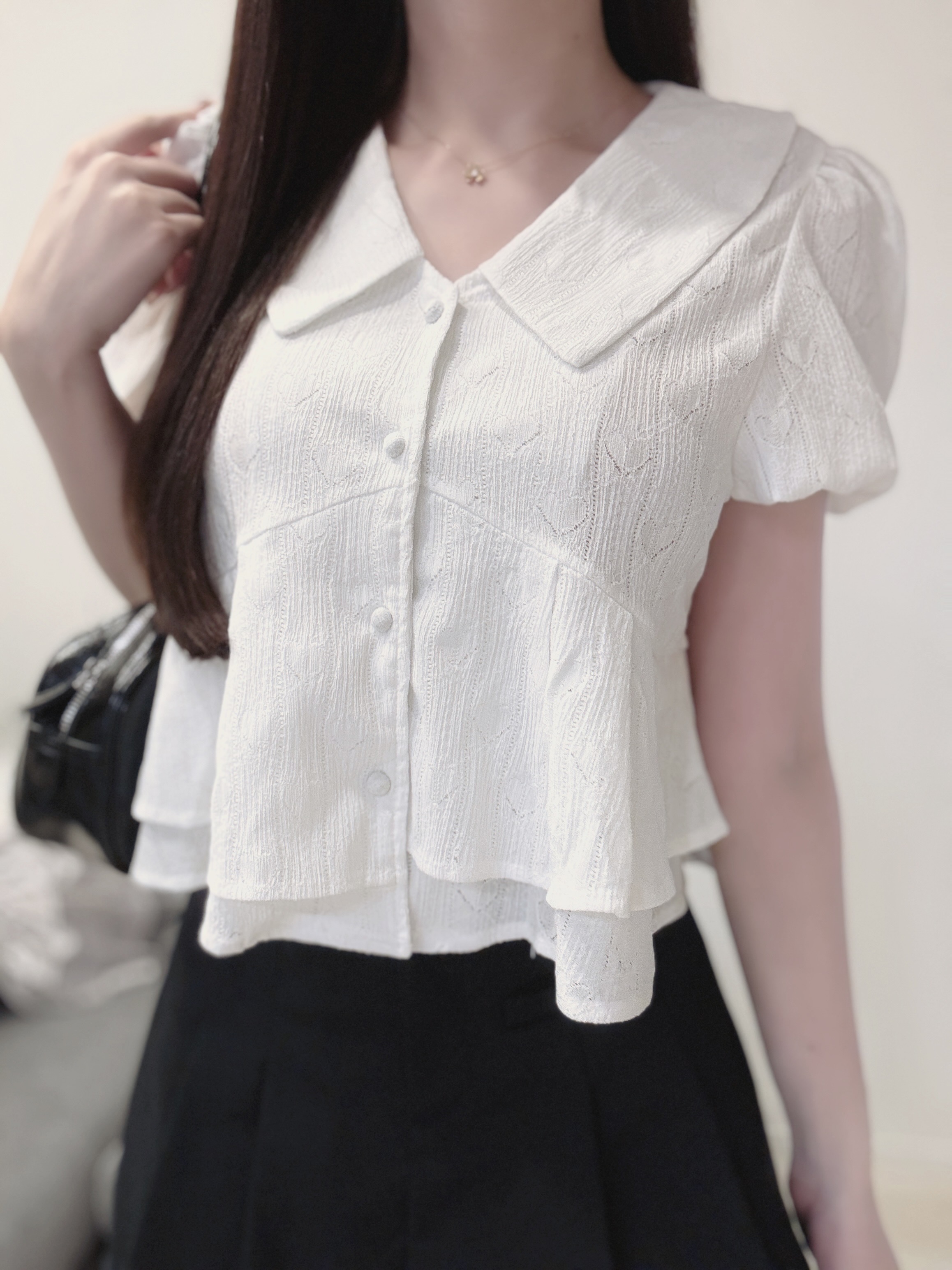 ビッグカラーブラウス | 詳細画像14