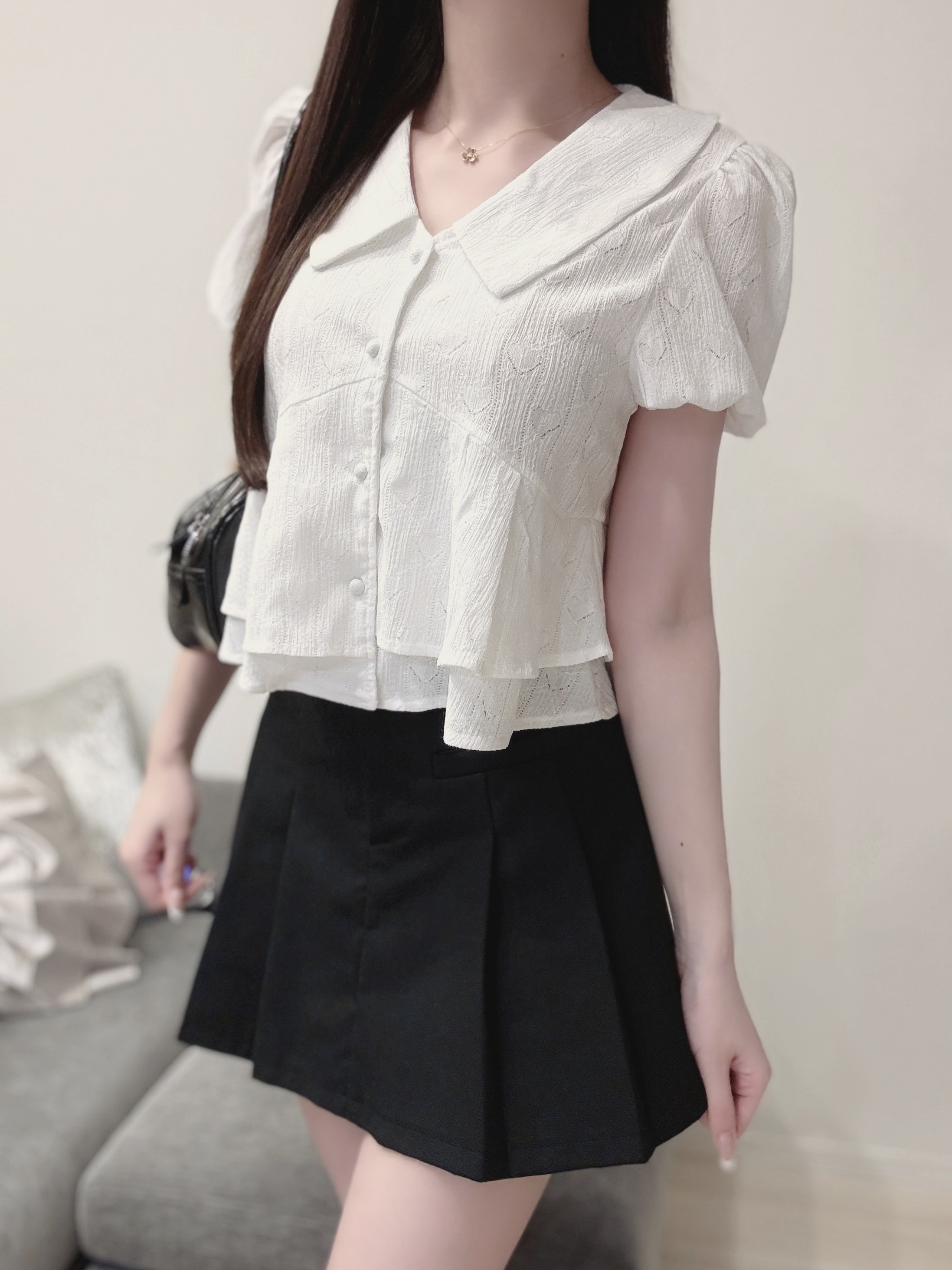 ビッグカラーブラウス | 詳細画像15