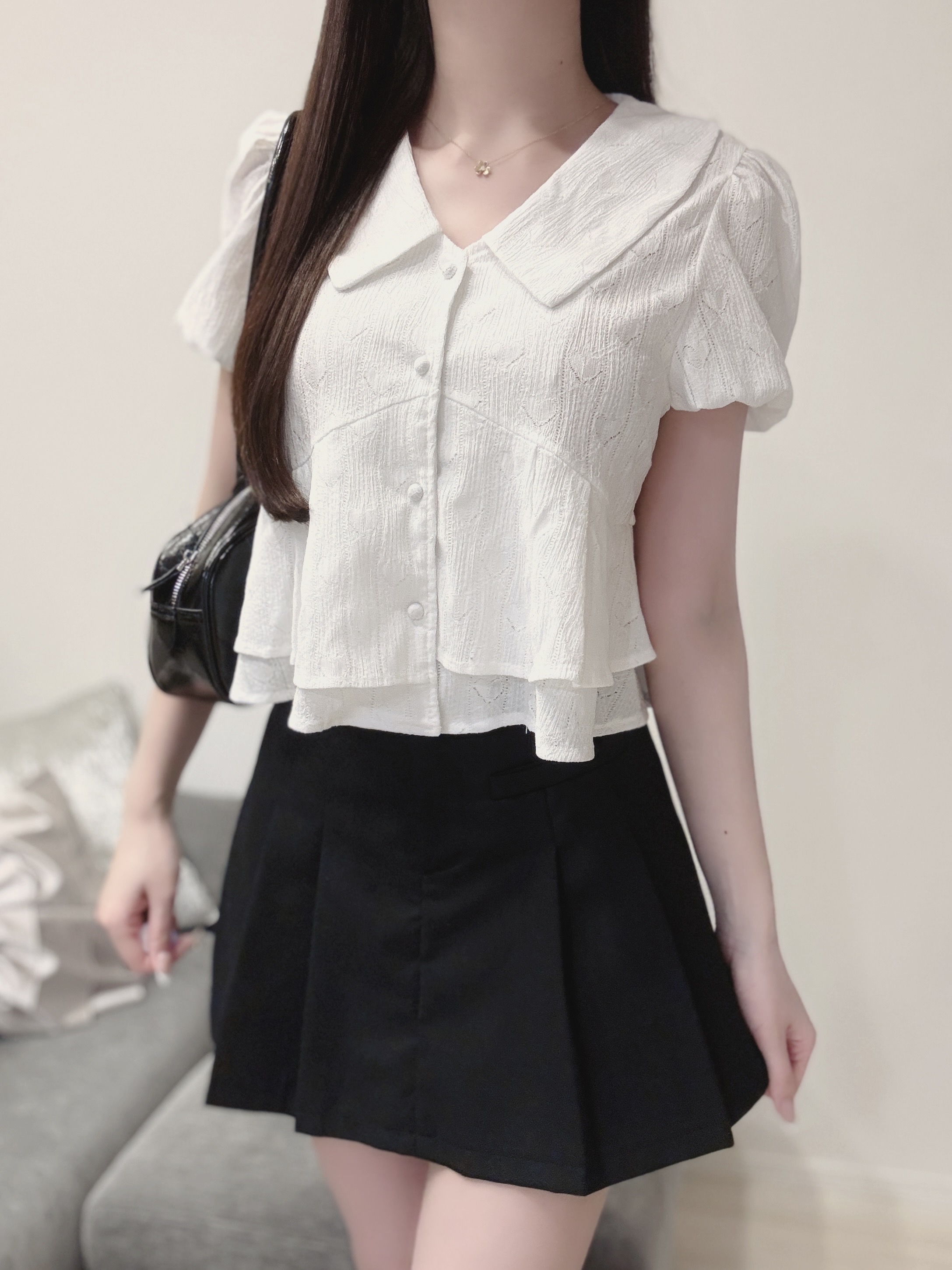 ビッグカラーブラウス | 詳細画像18