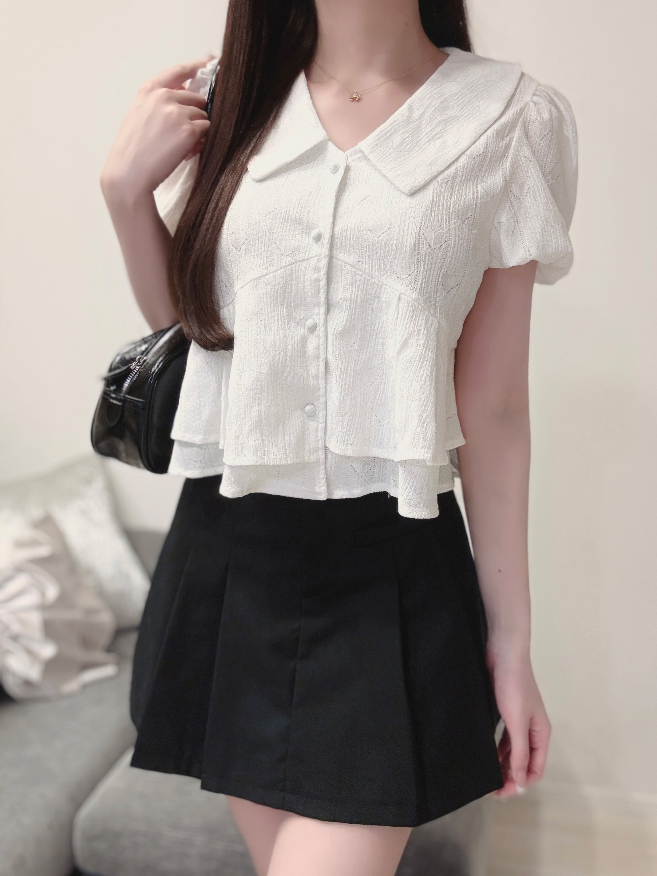 ビッグカラーブラウス | 詳細画像9