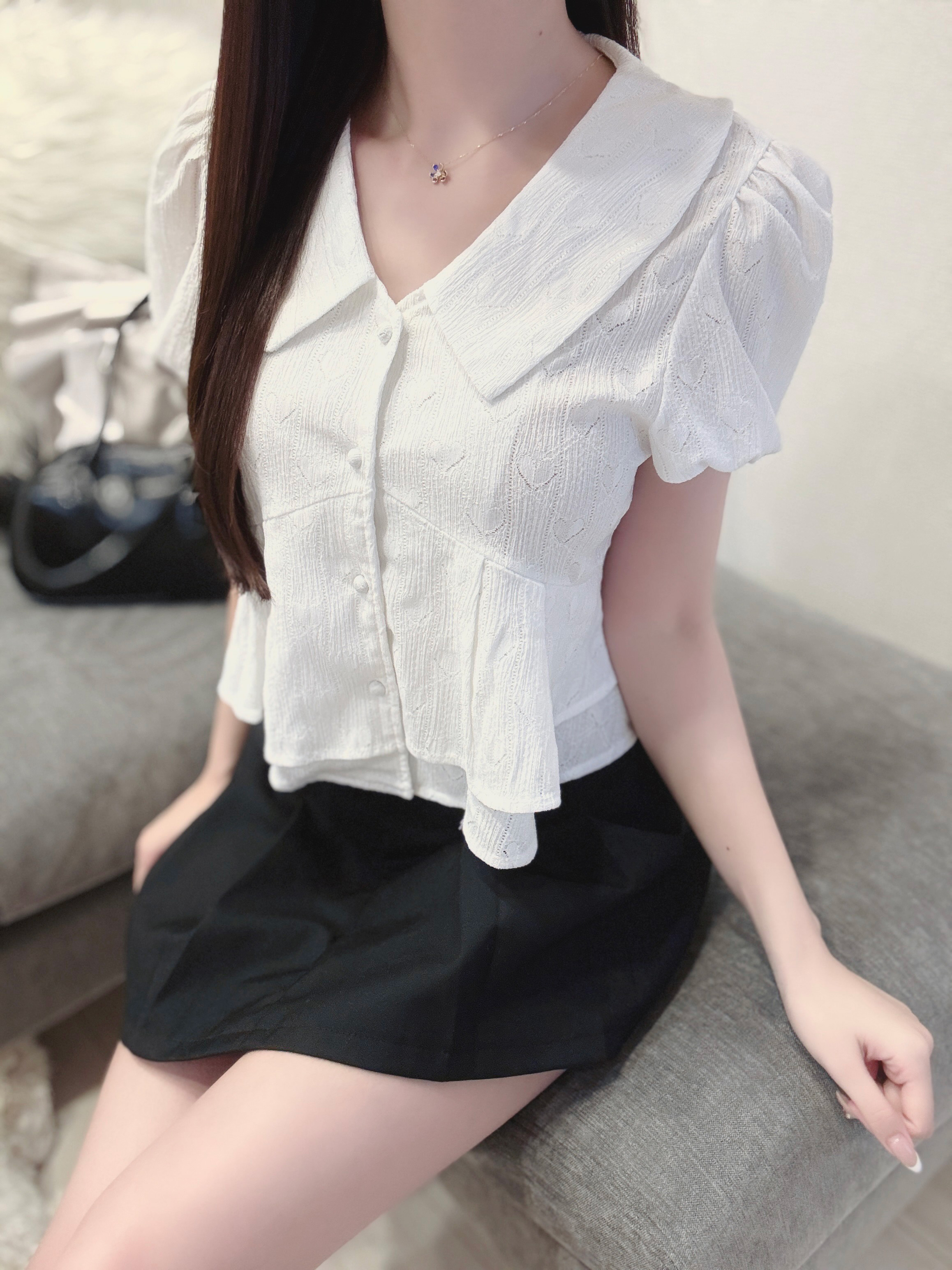 ビッグカラーブラウス | 詳細画像13