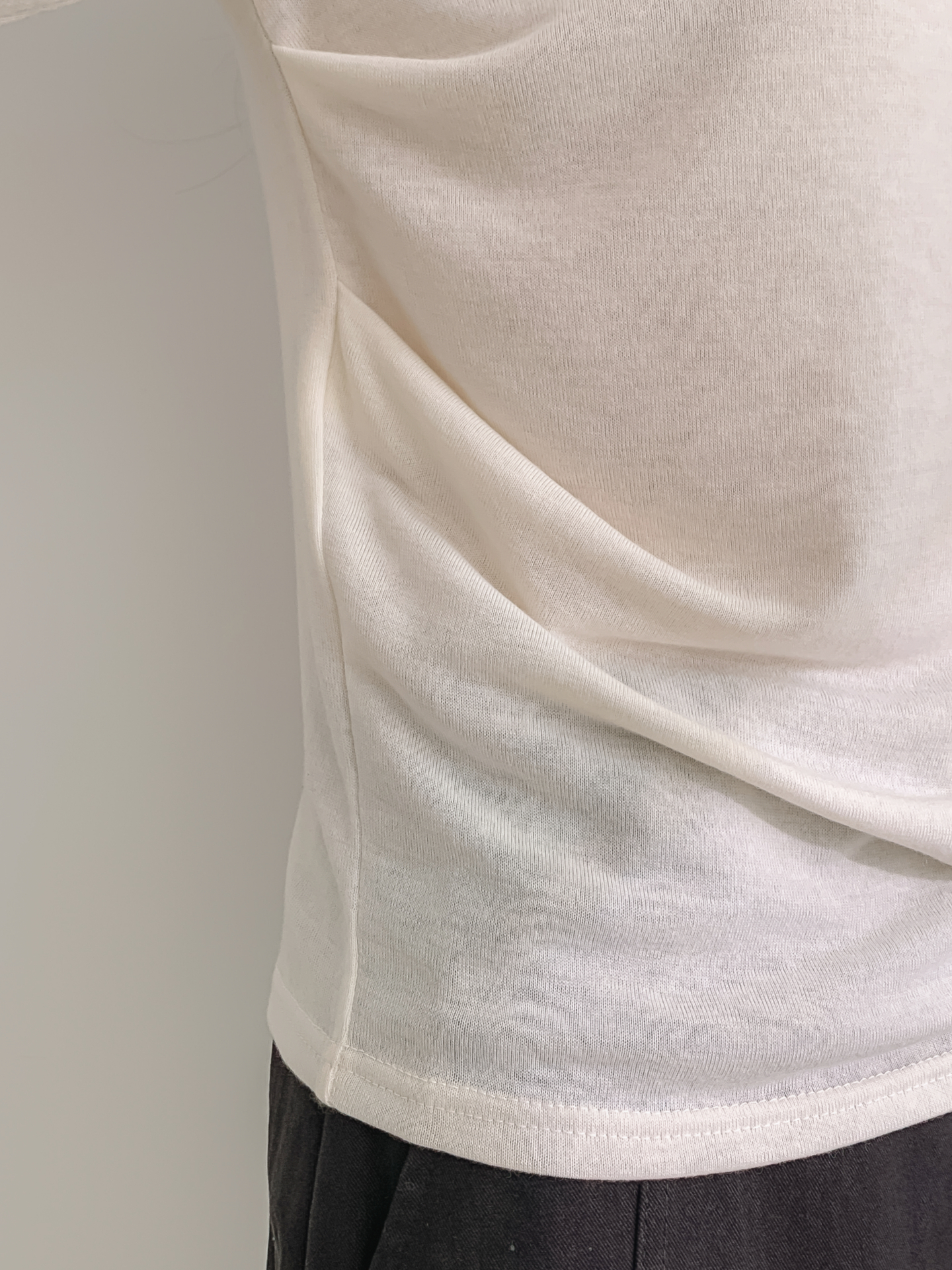 ストレッチハーフネックスリム長袖Tシャツ | 詳細画像7