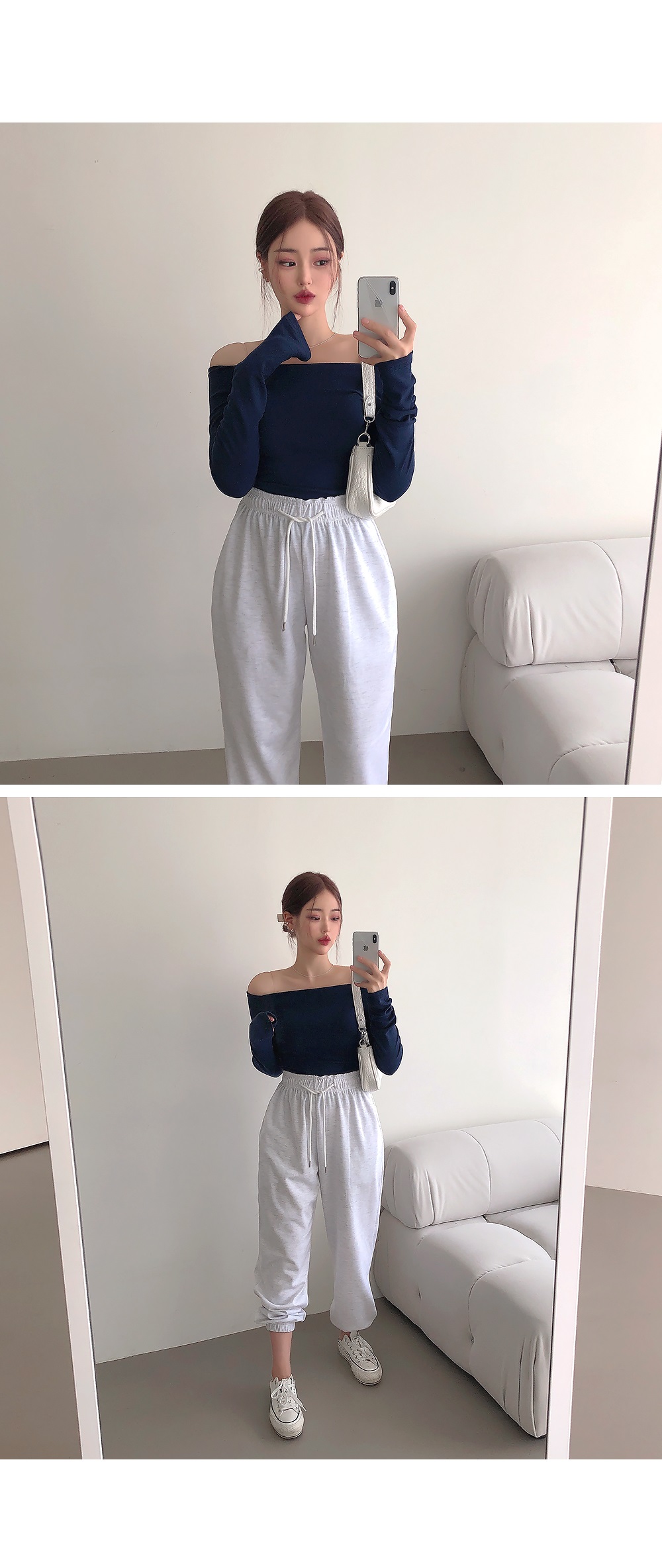 オフショルダー長袖Tシャツ | 詳細画像4