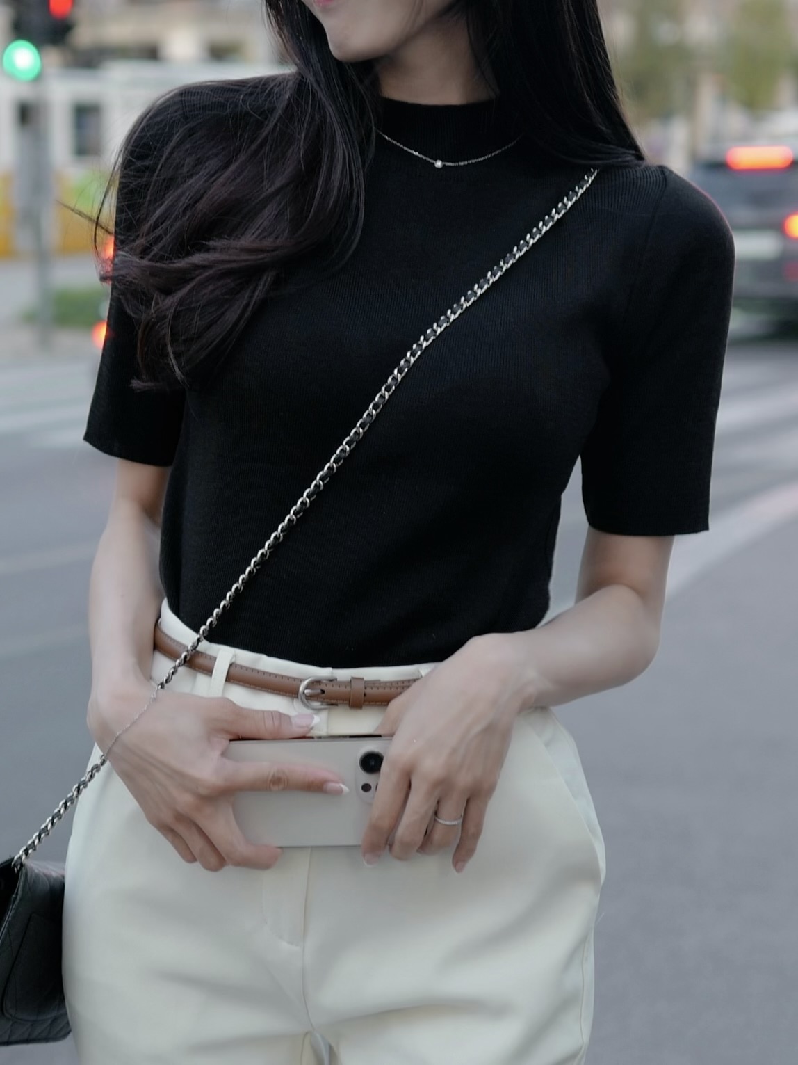 ハーフスリーブモックネックニット | 詳細画像4