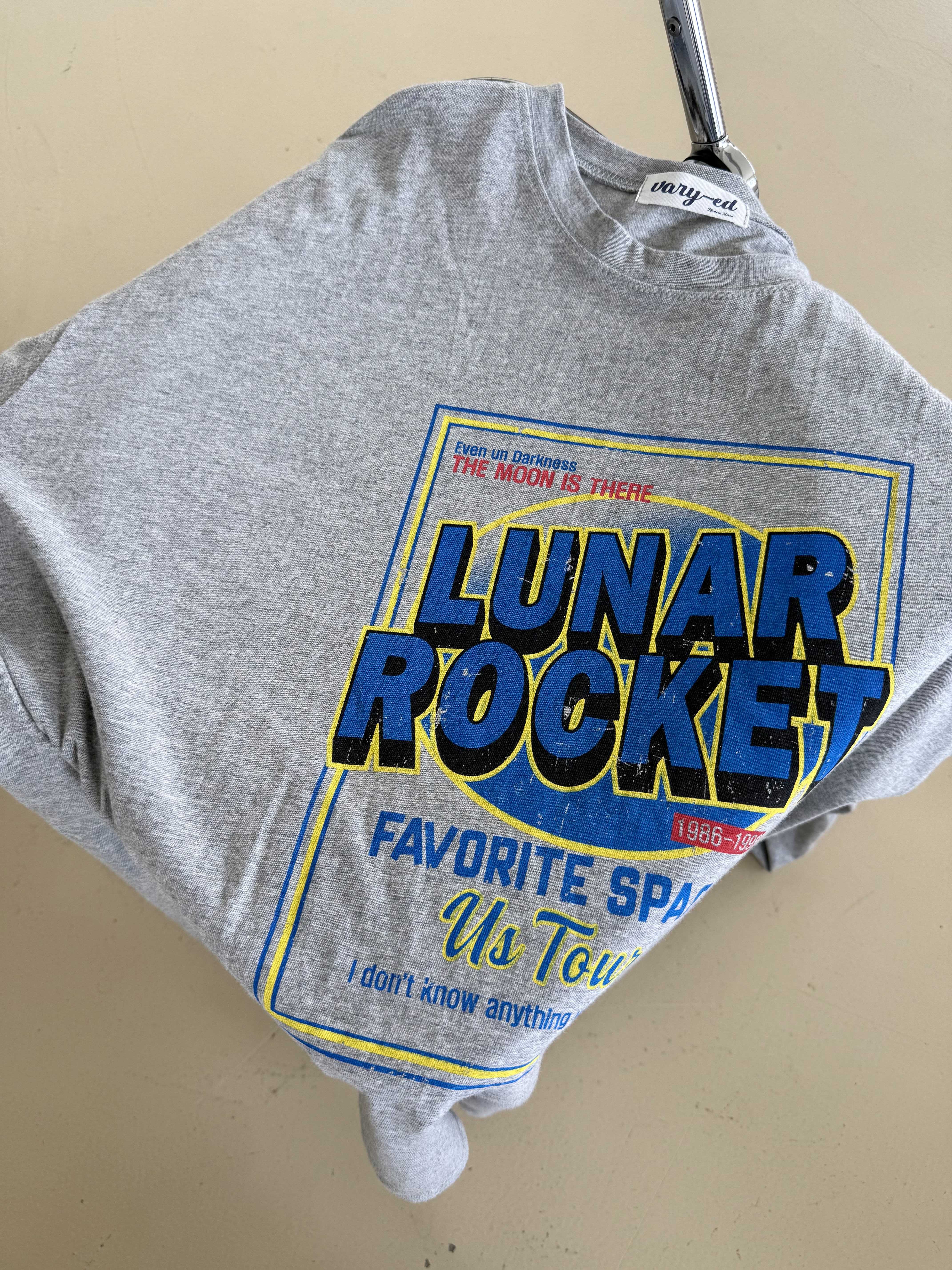 ラウンドネックボクシールーズ長袖ロゴTシャツ | 詳細画像16