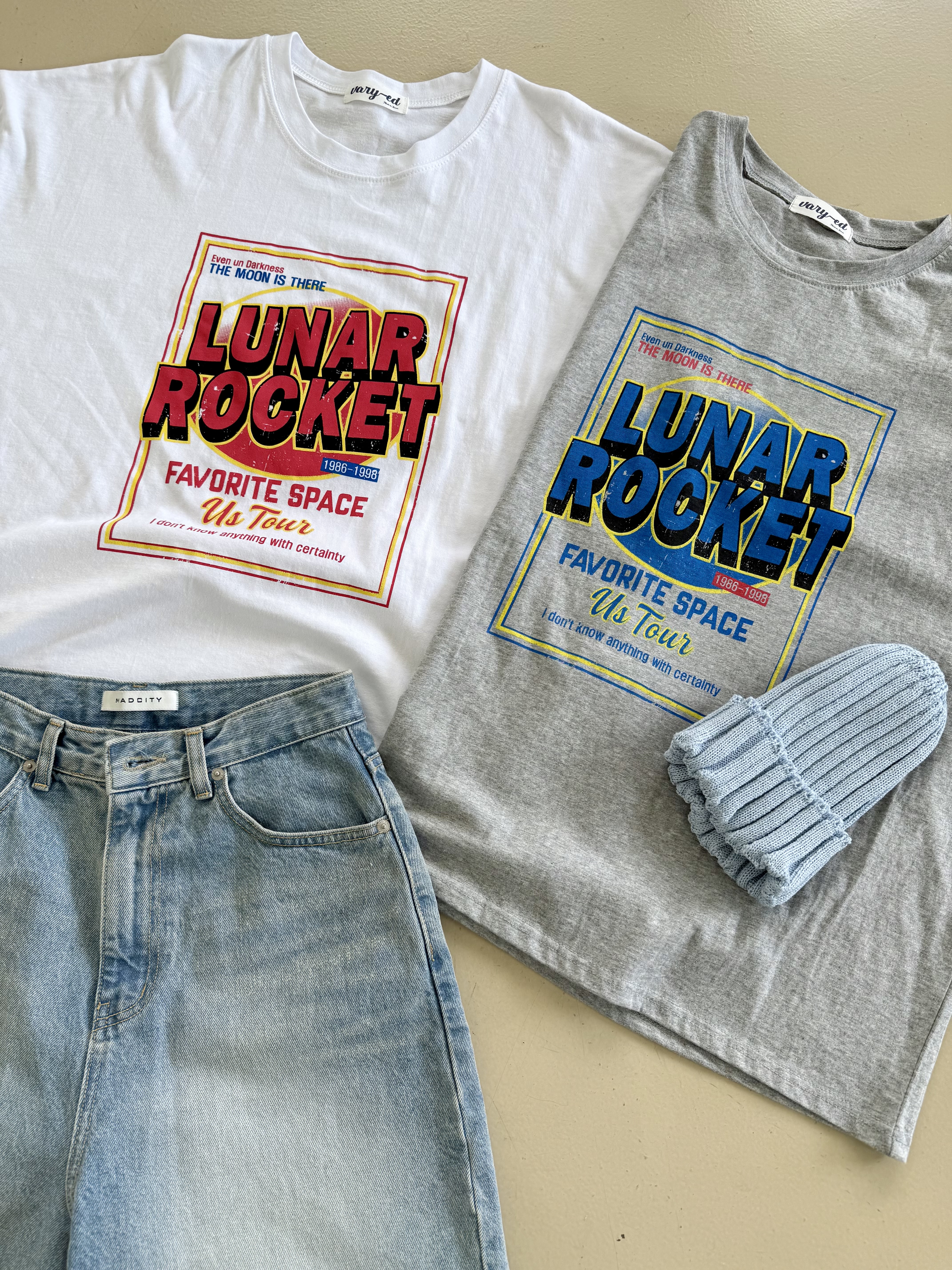 ラウンドネックボクシールーズ長袖ロゴTシャツ | 詳細画像17