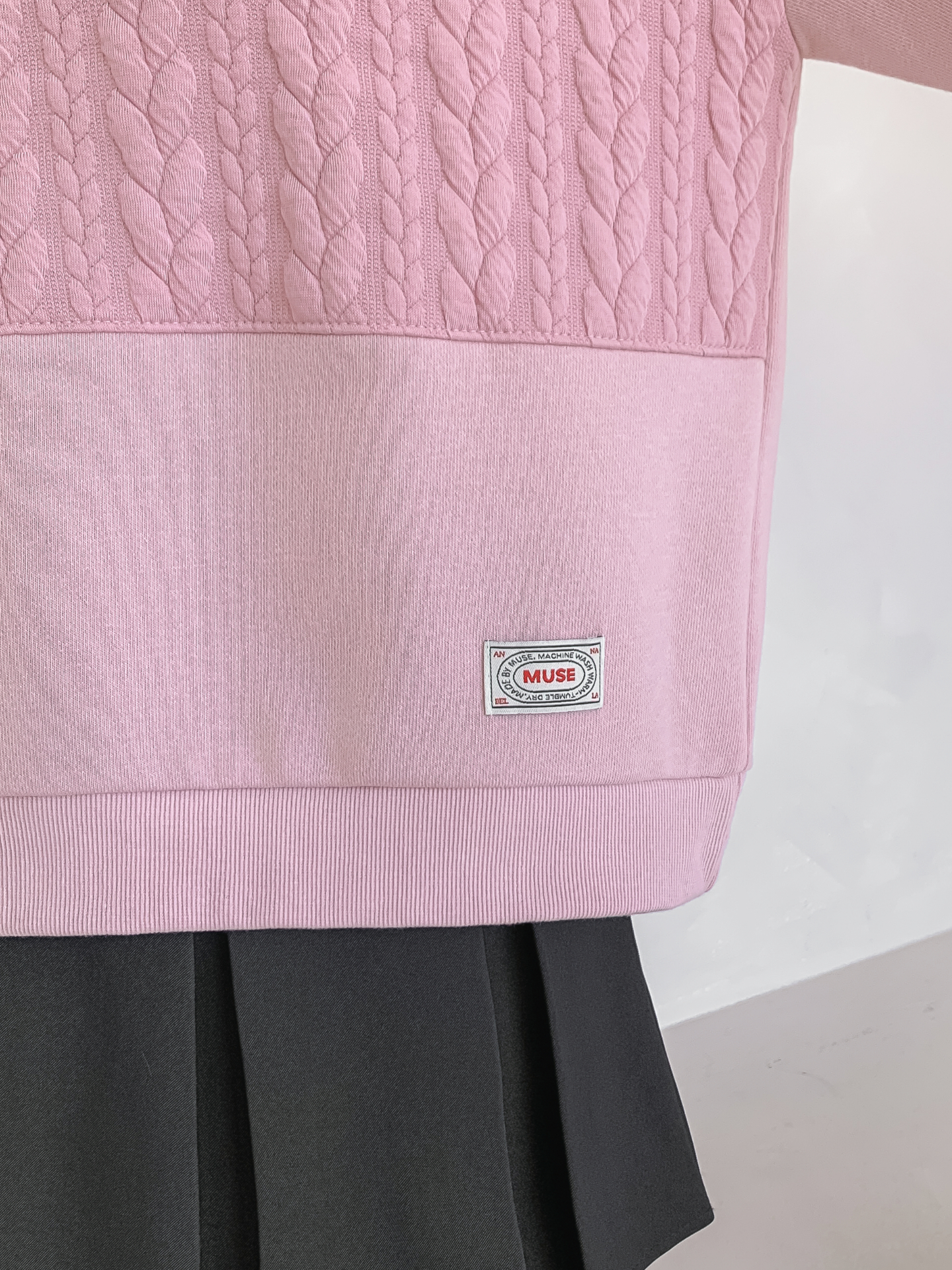 ソフトラウンドネック長袖スウェット | 詳細画像25