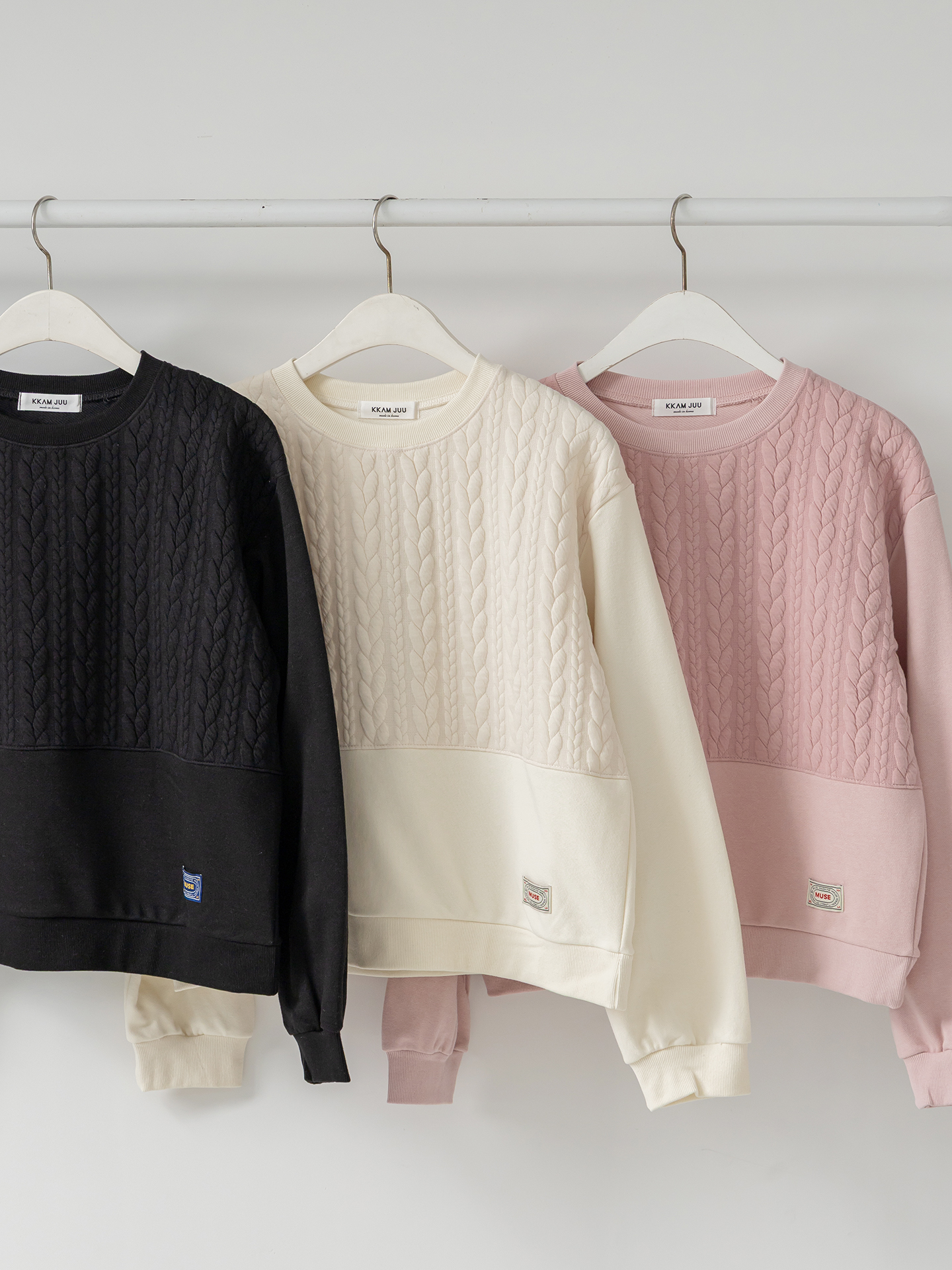 ソフトラウンドネック長袖スウェット | 詳細画像35