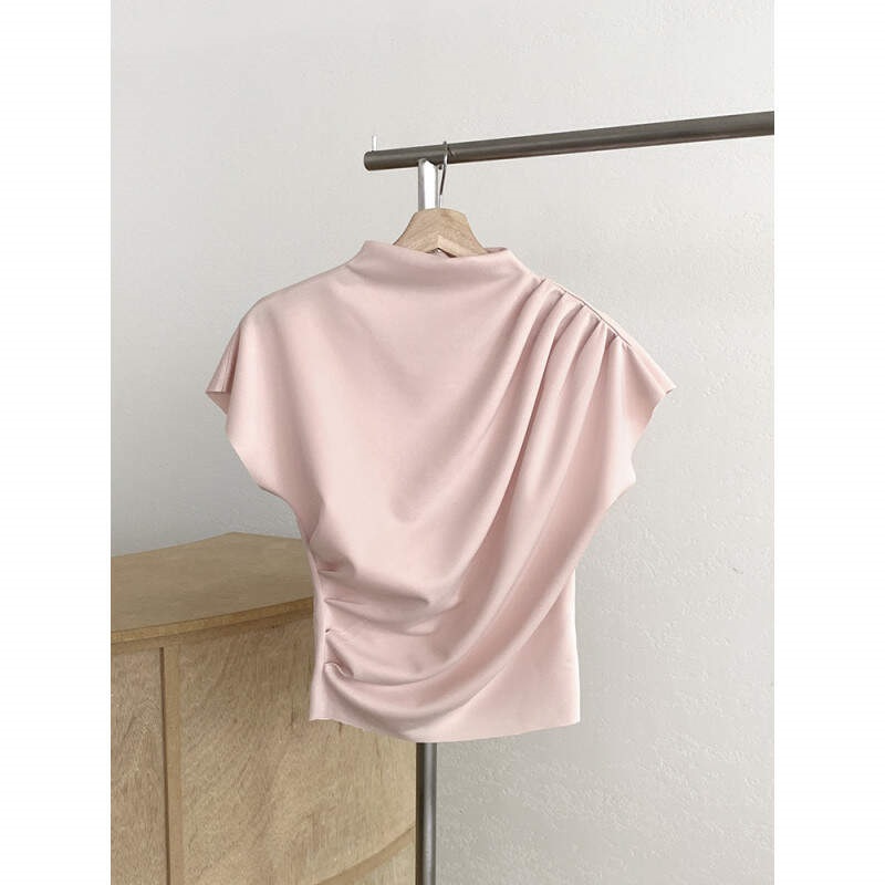ドレープハーフネック半袖Tシャツ | 詳細画像10