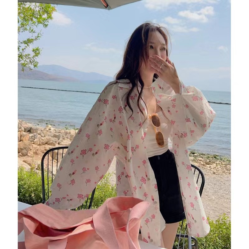 ルーズ花柄シャツ | 詳細画像4