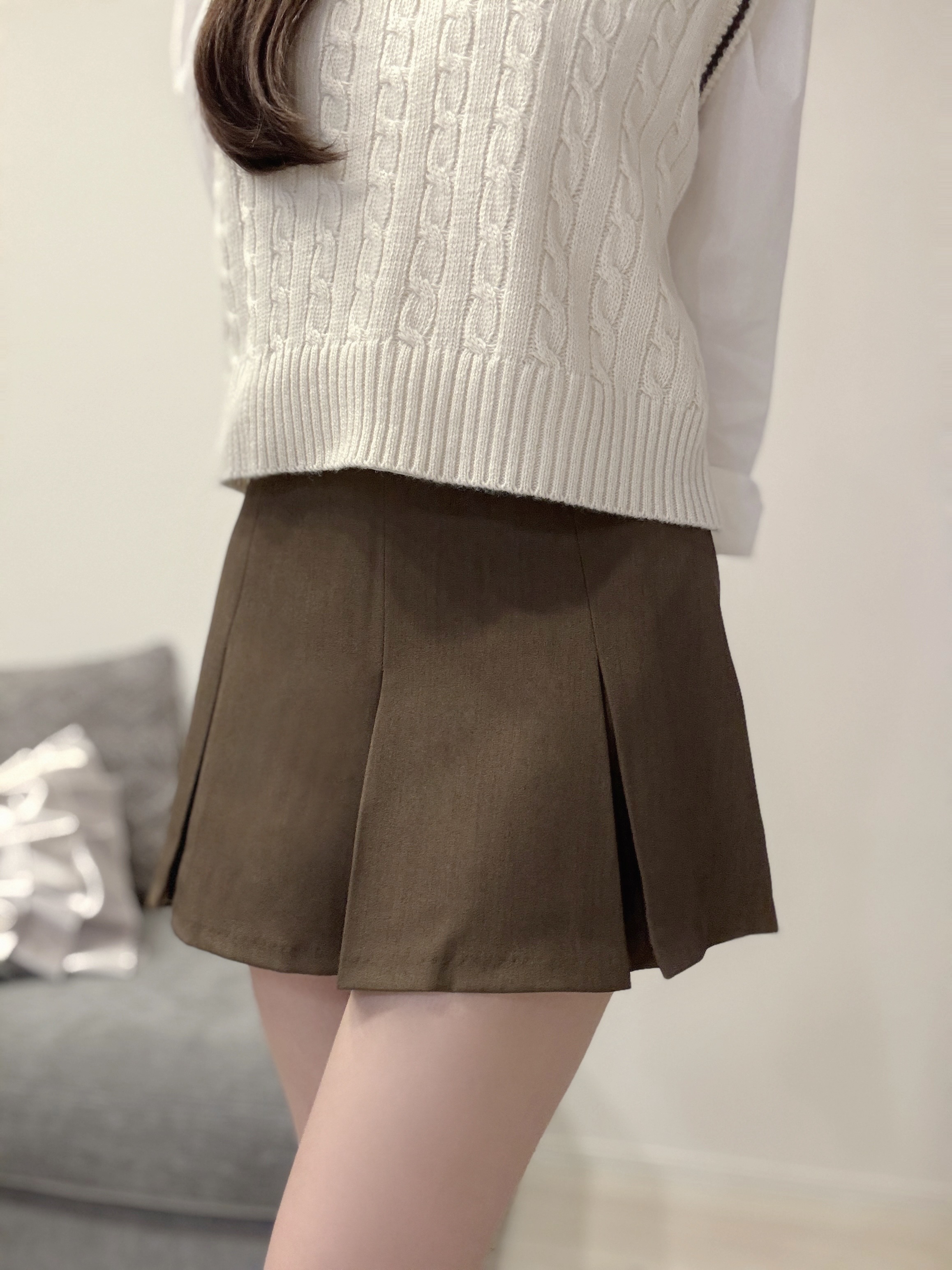 ★archivio カラーラインプリーツスカート archivio スカート 「LADIES」マルチカラーラインスカート 2023