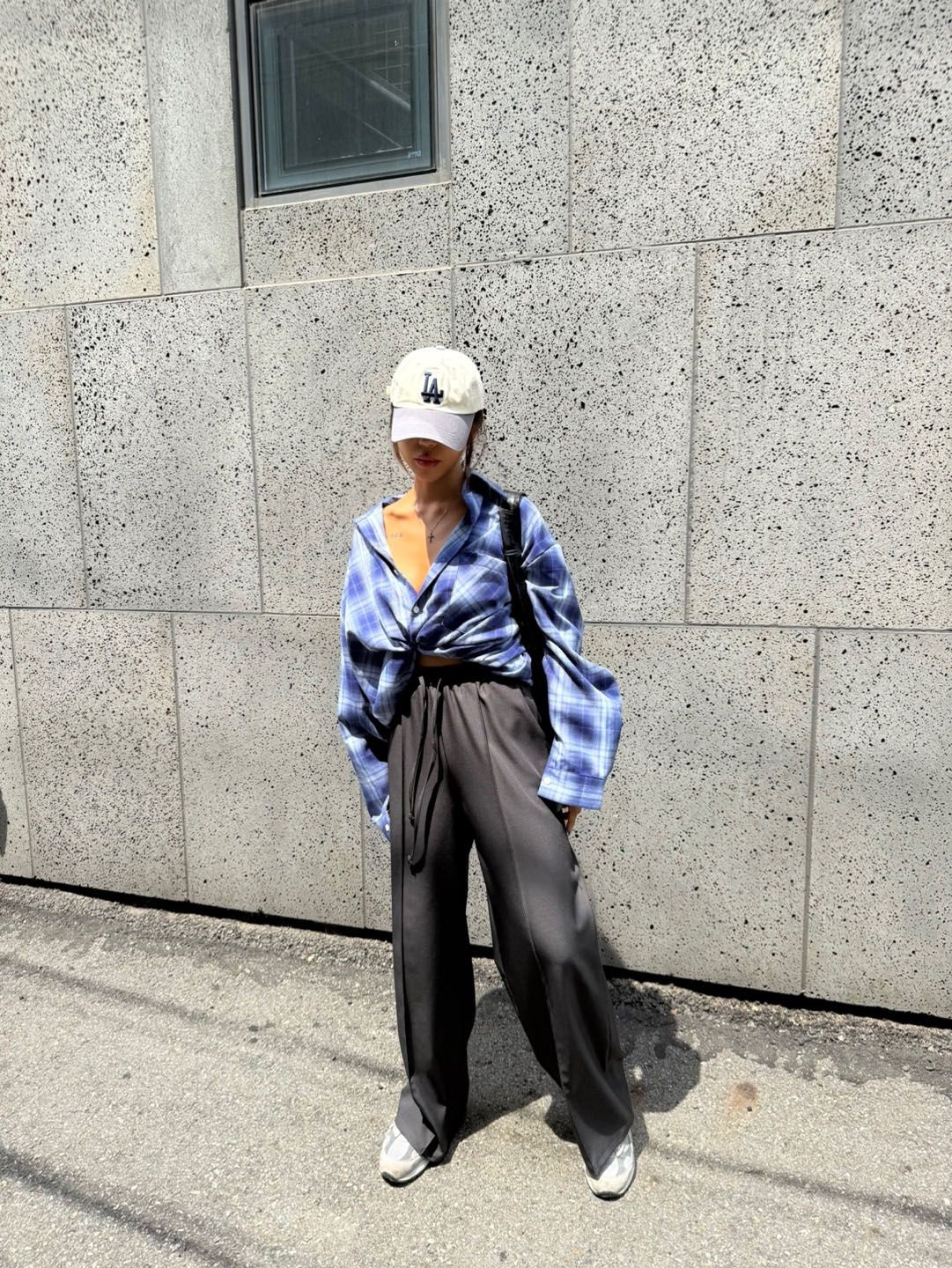 シャーリングドローストリングワイドパンツ | 詳細画像20