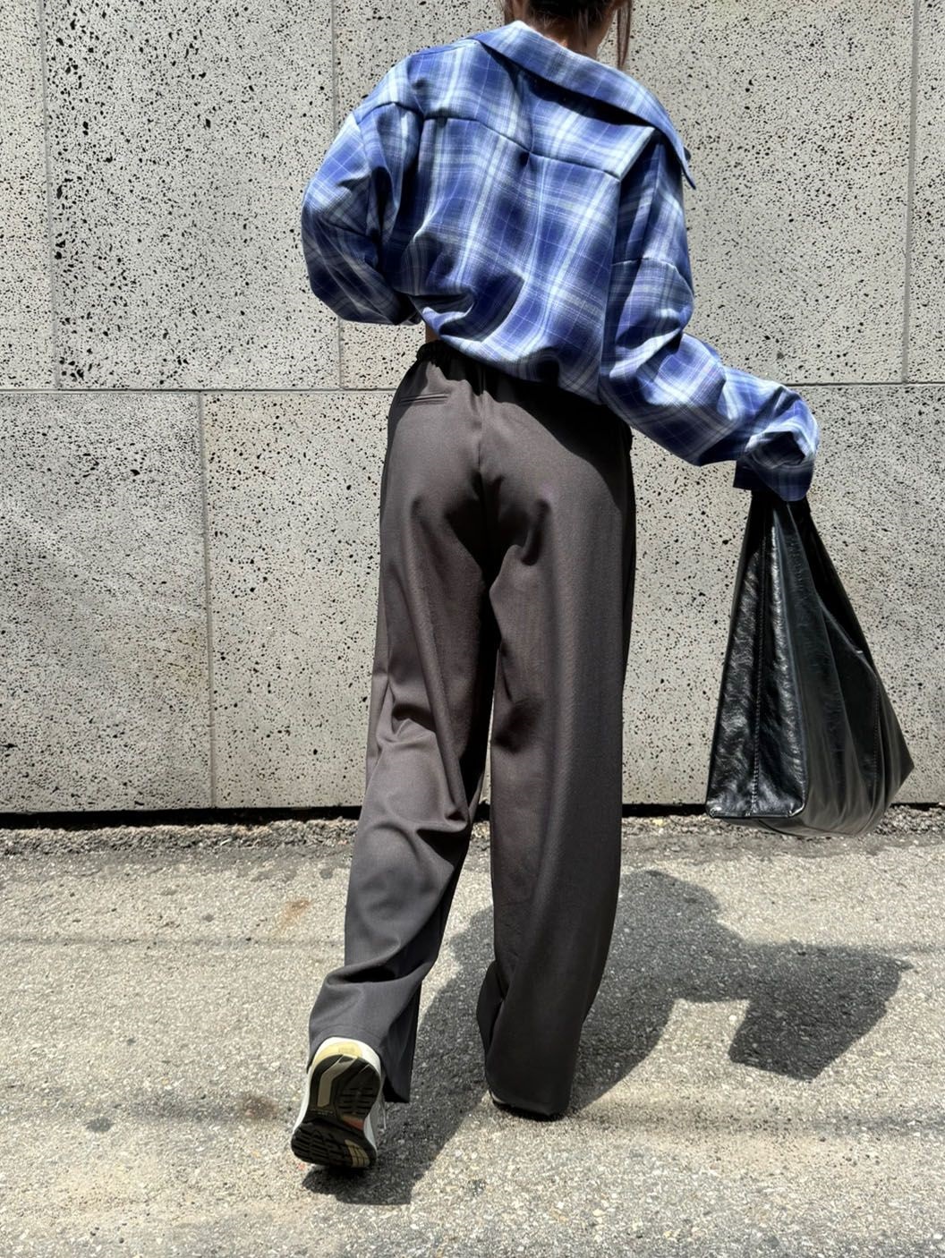 シャーリングドローストリングワイドパンツ | 詳細画像28