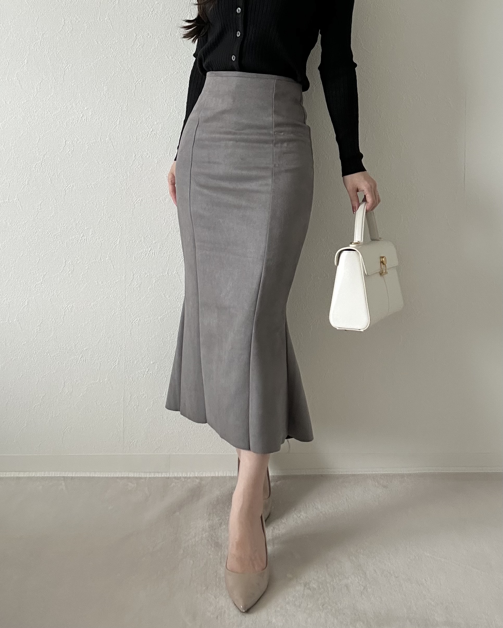 スエード調マーメイドスカート | レディースファッション通販 - DHOLIC
