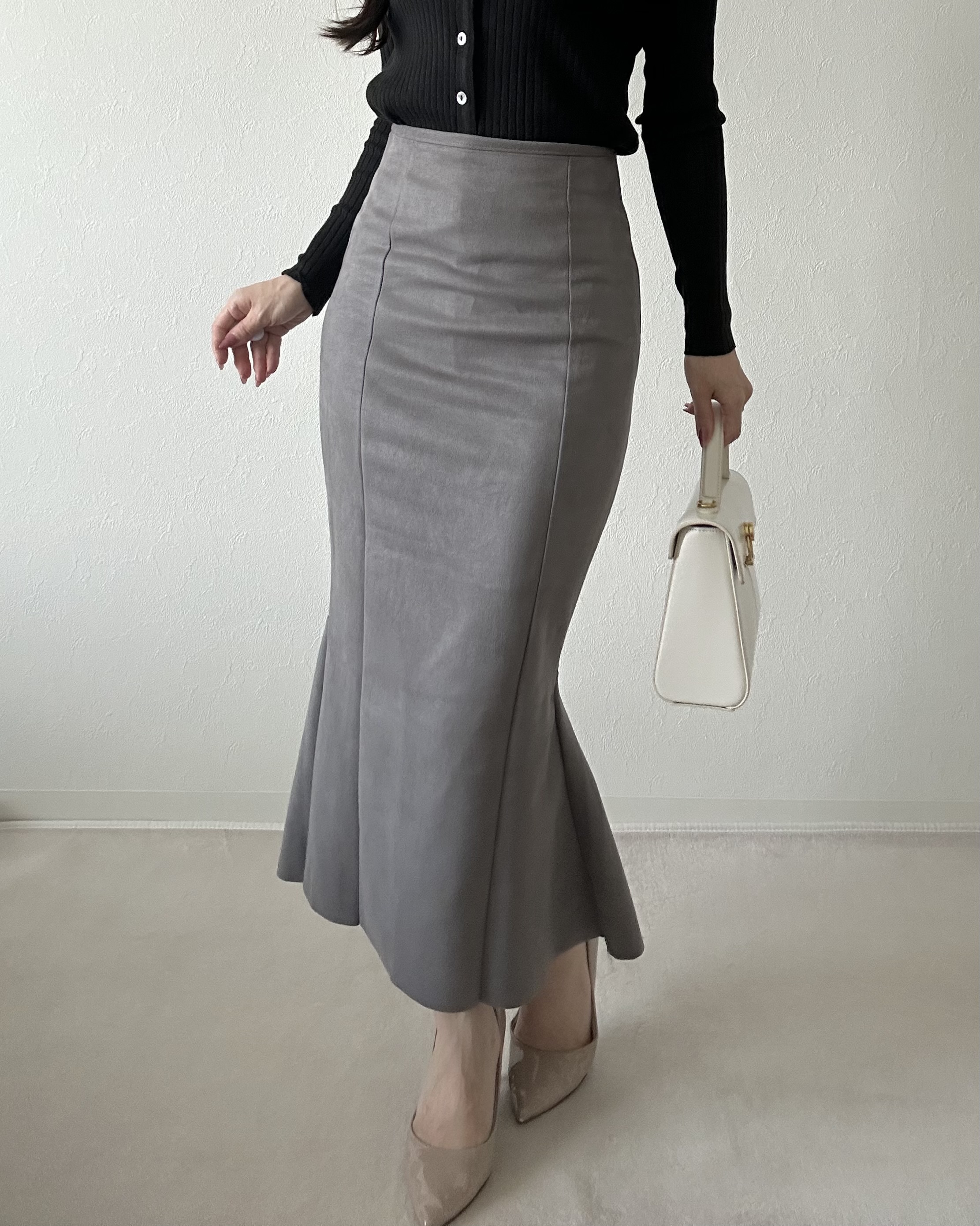 スエード調マーメイドスカート | レディースファッション通販 - DHOLIC