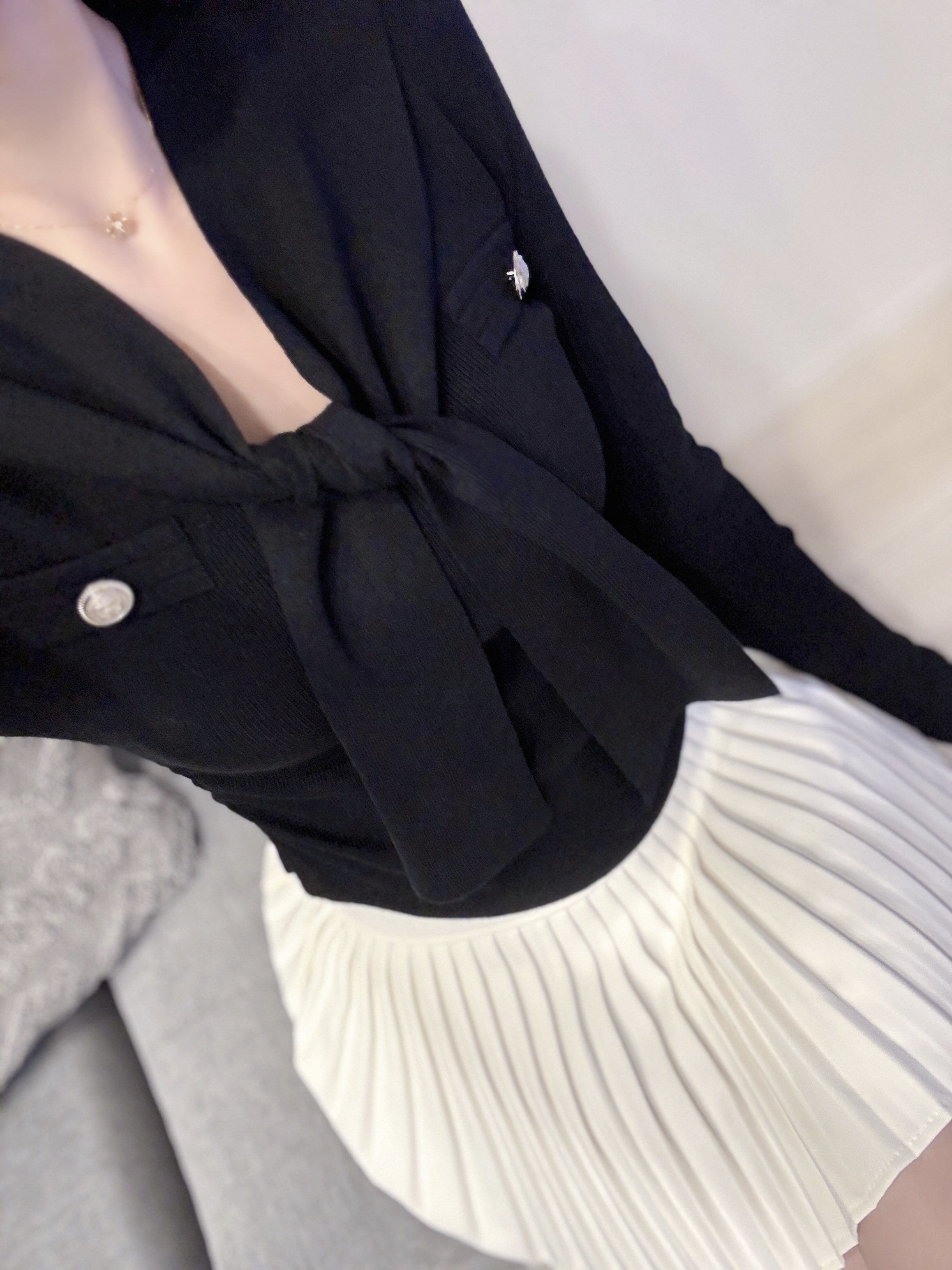 セーラーカラーVネックニット | 詳細画像4