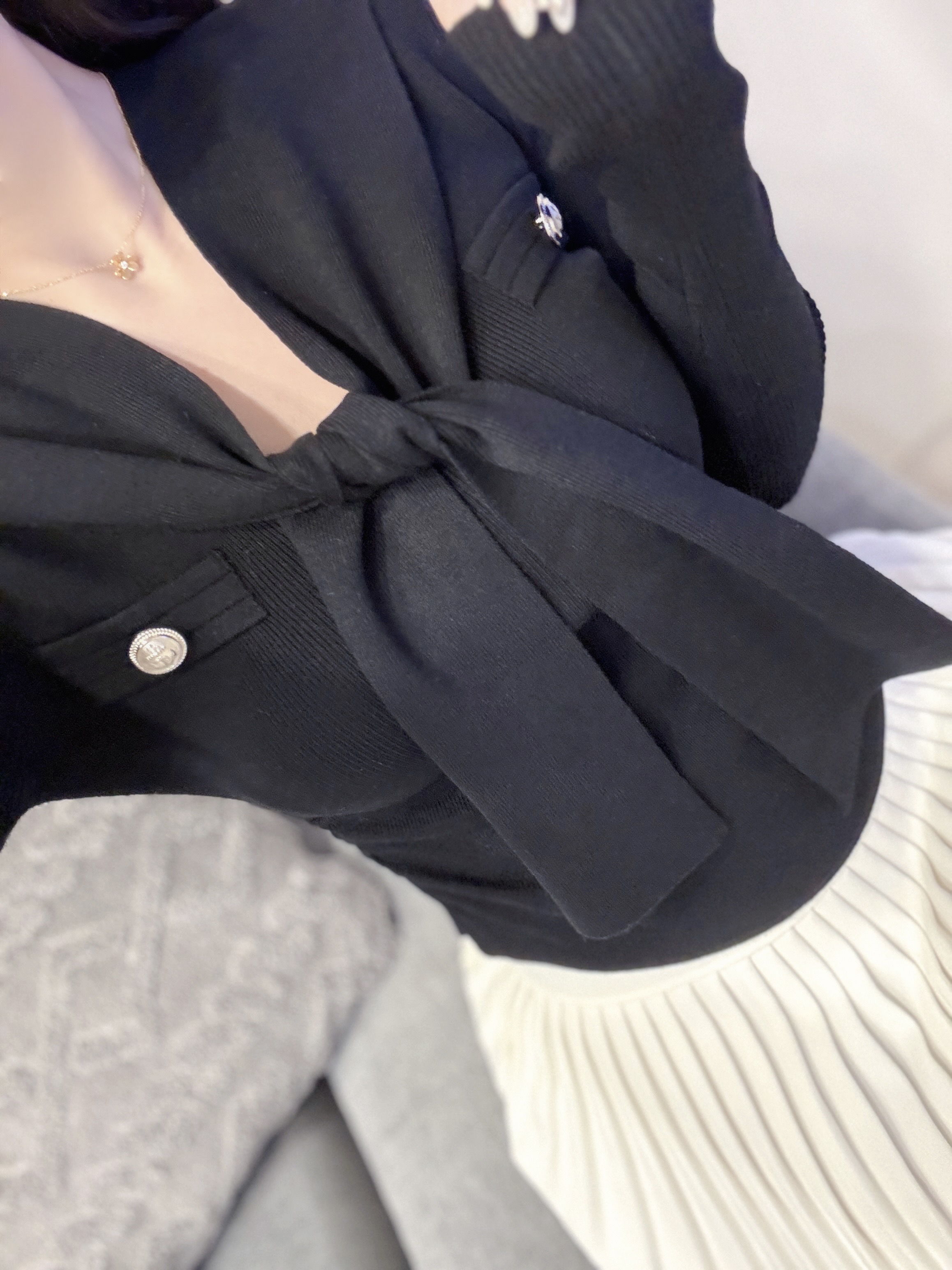 セーラーカラーVネックニット | 詳細画像11