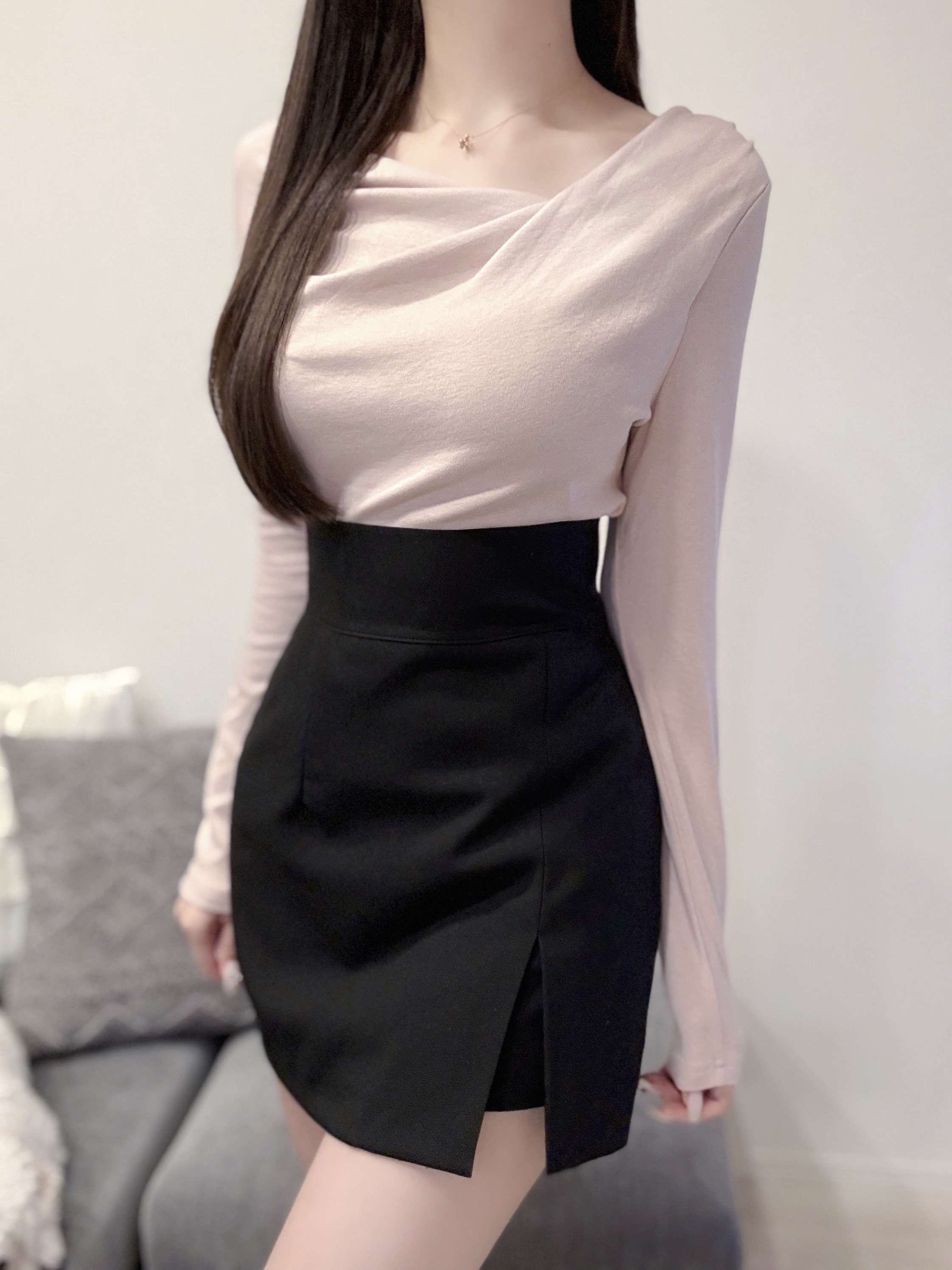 ドレープロングTシャツ | 詳細画像5