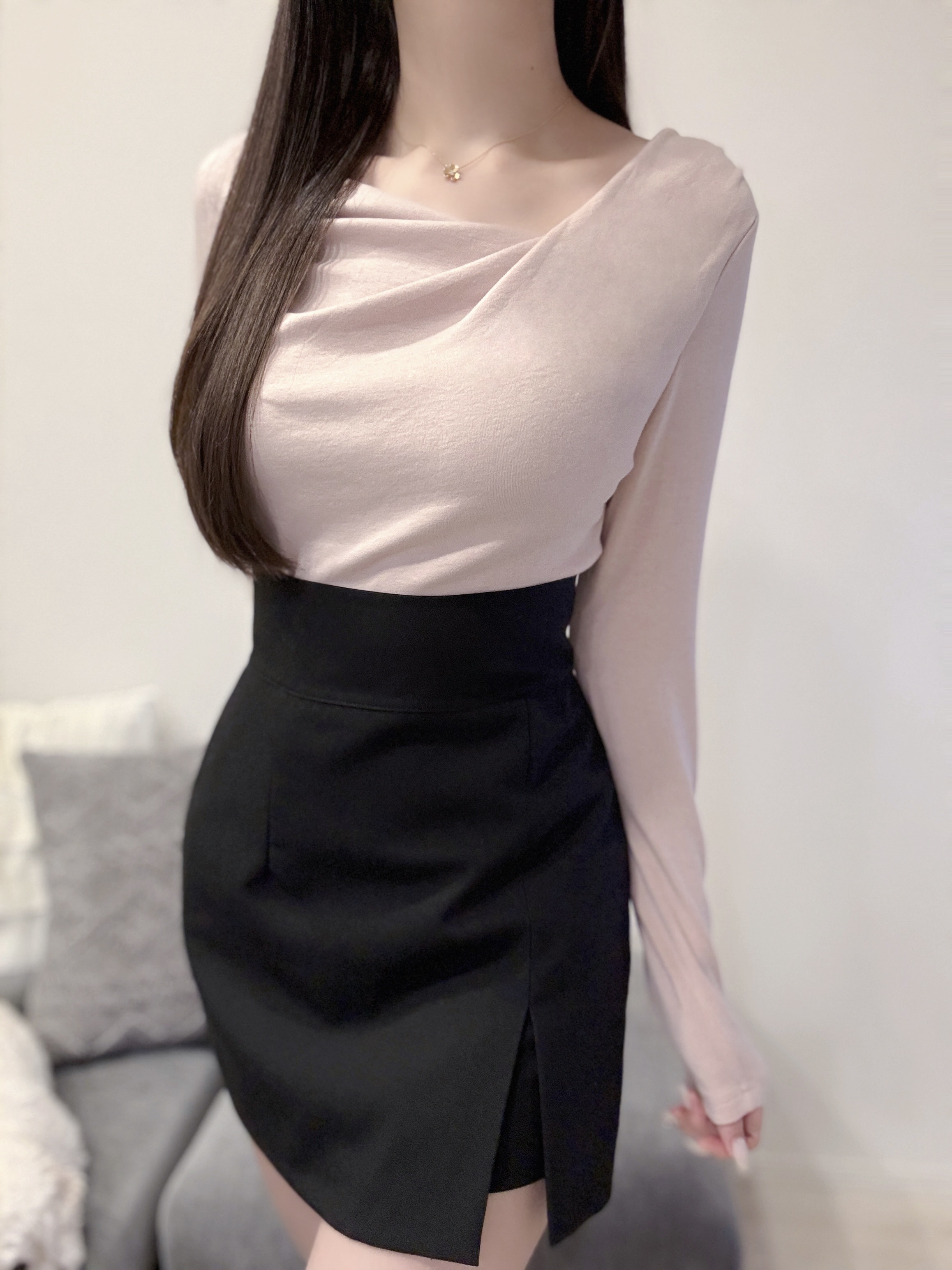 ドレープロングTシャツ | 詳細画像7