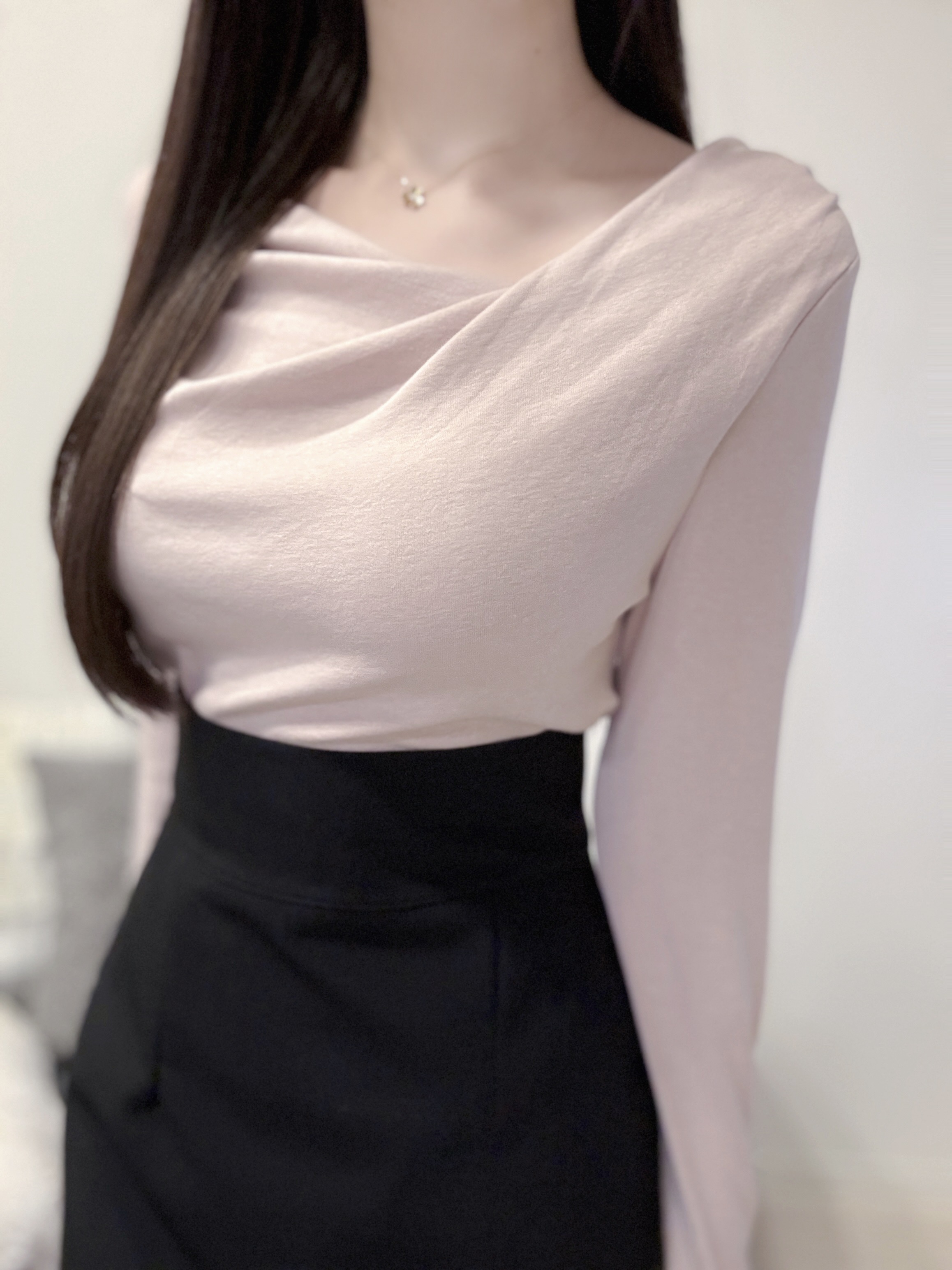 ドレープロングTシャツ | 詳細画像8