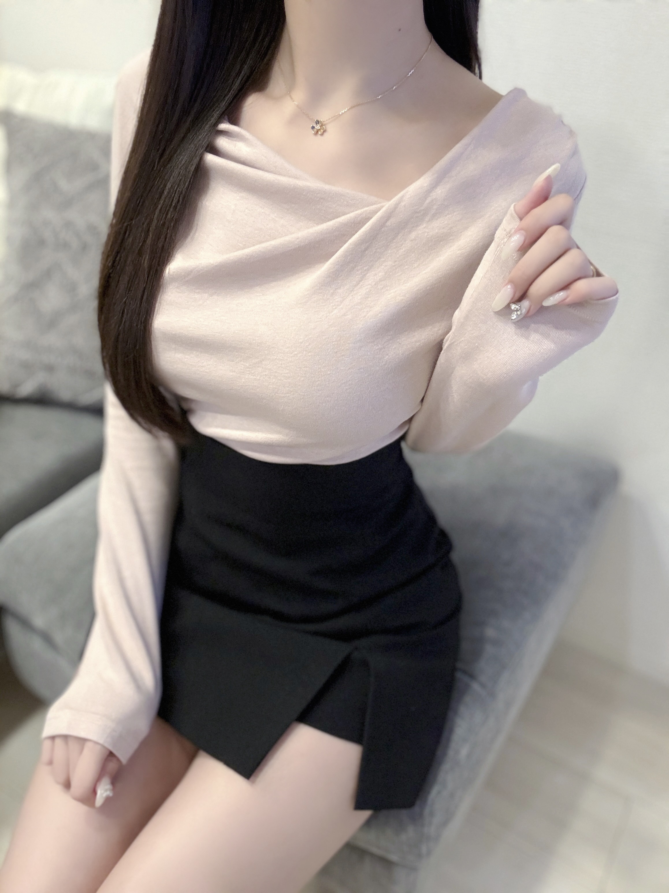 ドレープロングTシャツ | 詳細画像2