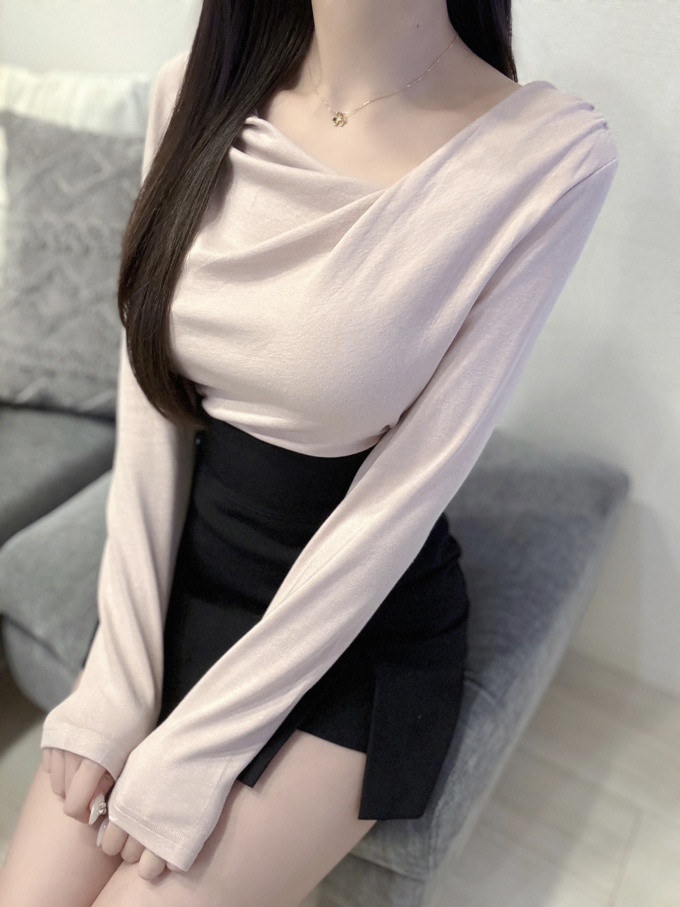 ドレープロングTシャツ | 詳細画像11