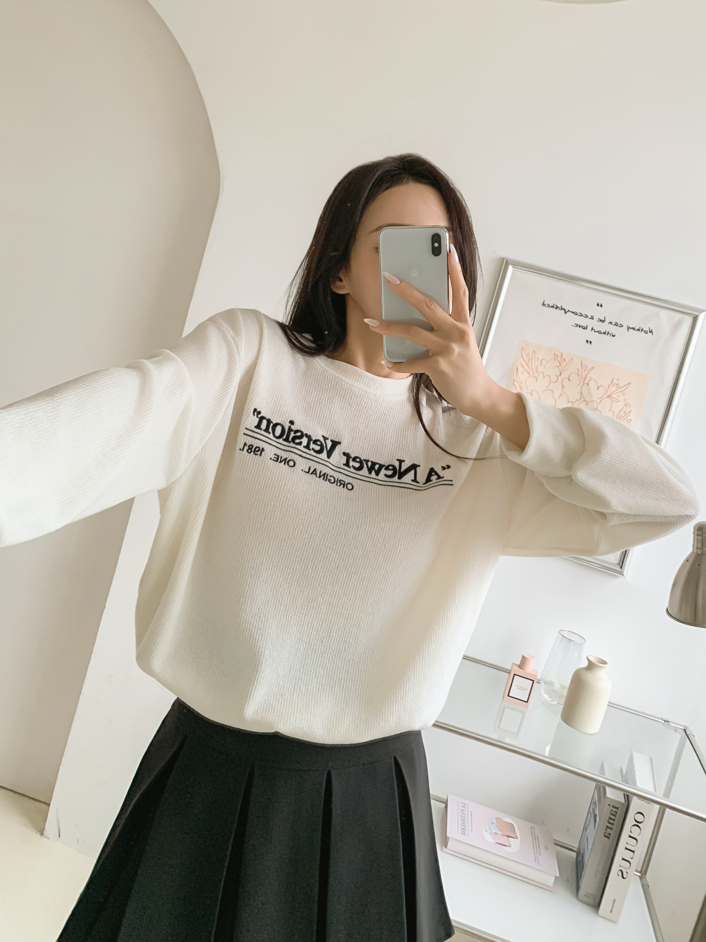 ラウンドネック長袖刺繍スウェット | 詳細画像29