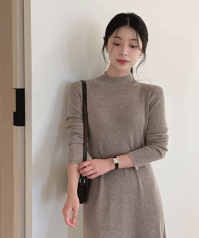 美品 エブール カシミヤ混 ウール ロングワンピース 長袖 アイボリー 36 美品 エブール カシミヤ混 ウール ロングワンピース 長袖