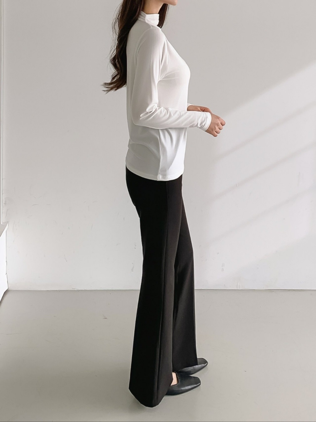 ハーフネックウォーム長袖Tシャツ | 詳細画像4