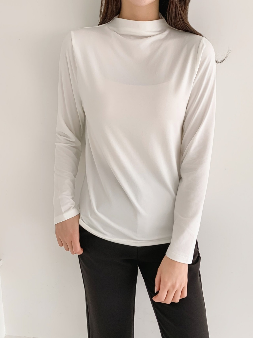 ハーフネックウォーム長袖Tシャツ | 詳細画像7