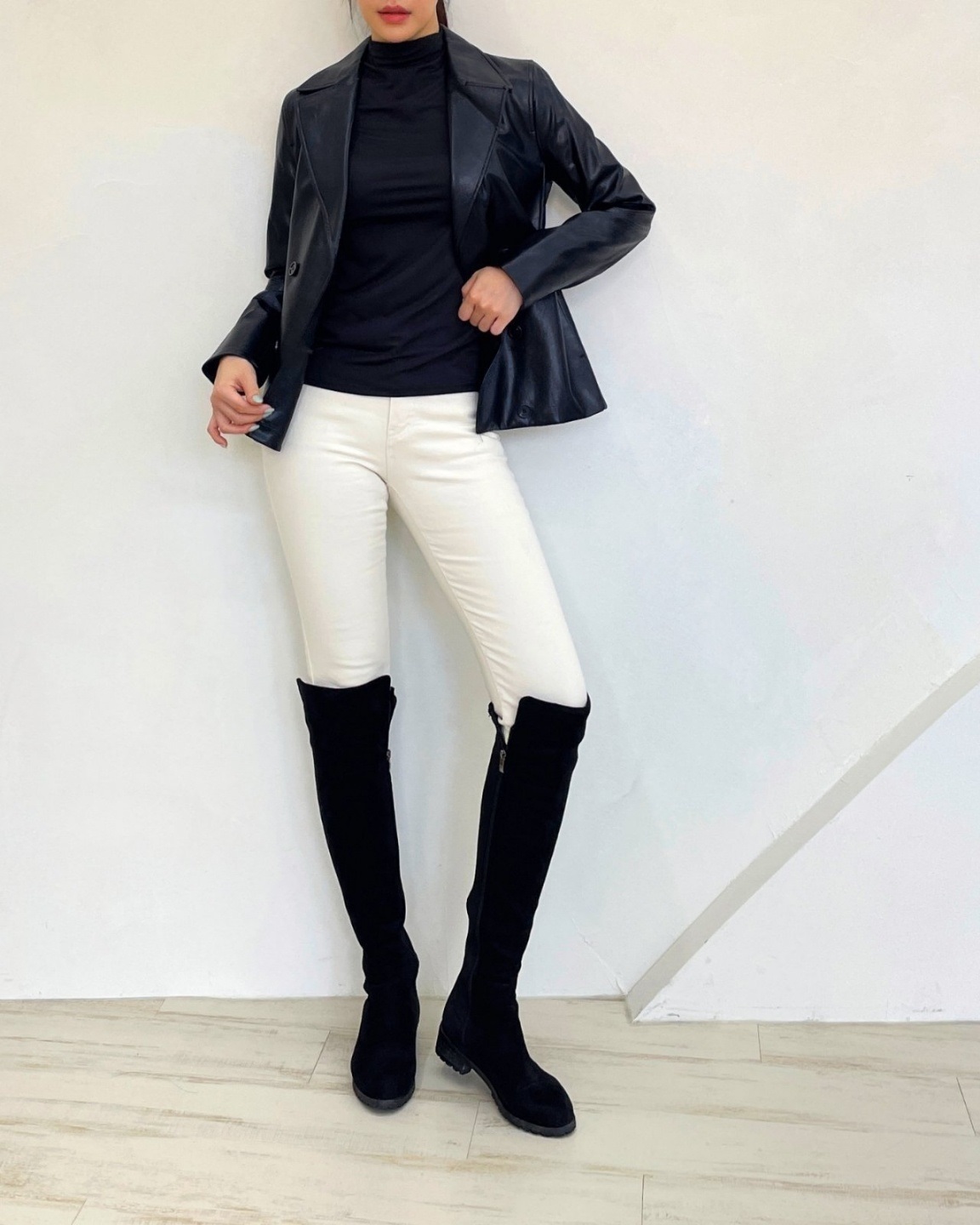 ハーフネックウォーム長袖Tシャツ | 詳細画像18