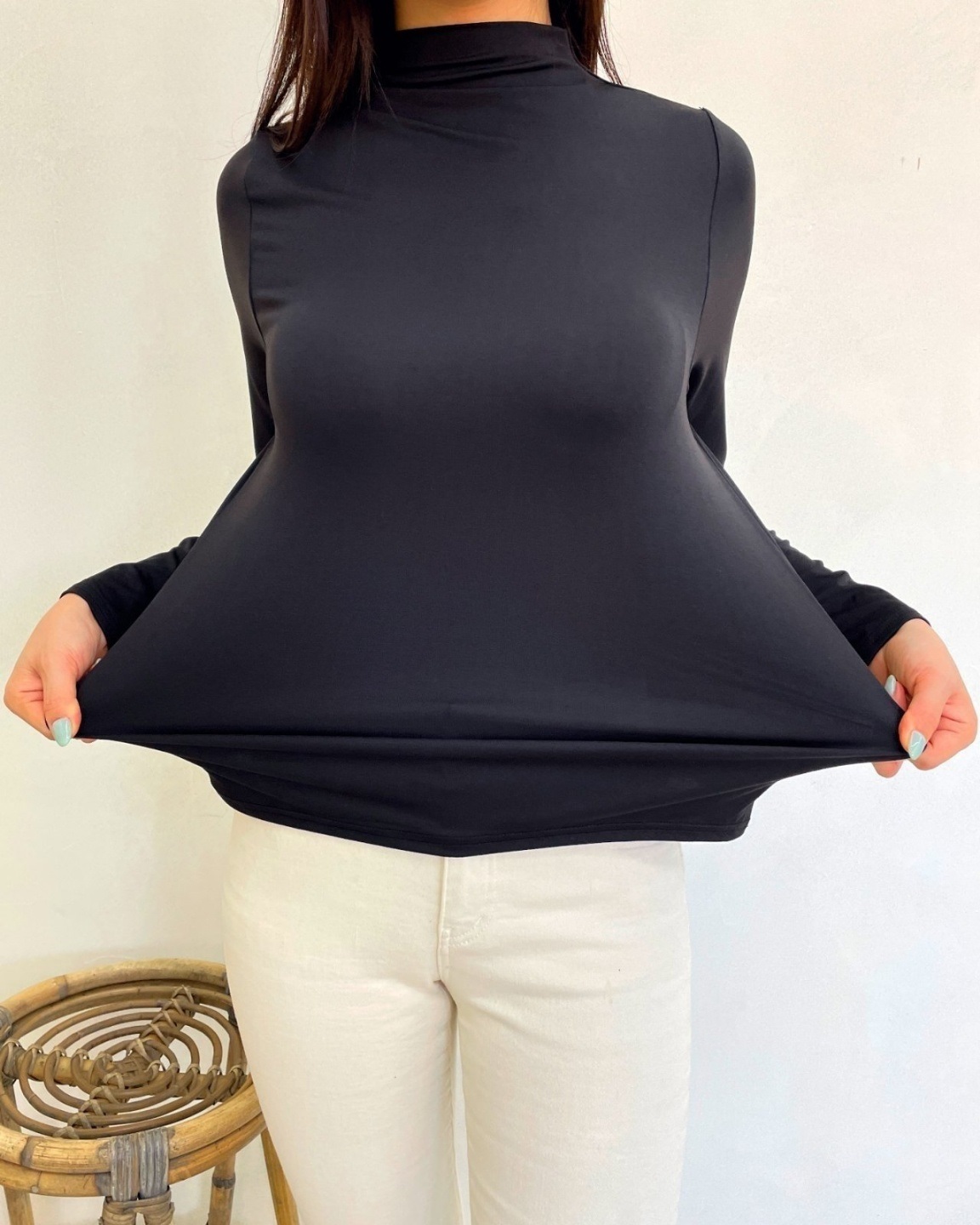 ハーフネックウォーム長袖Tシャツ | 詳細画像19