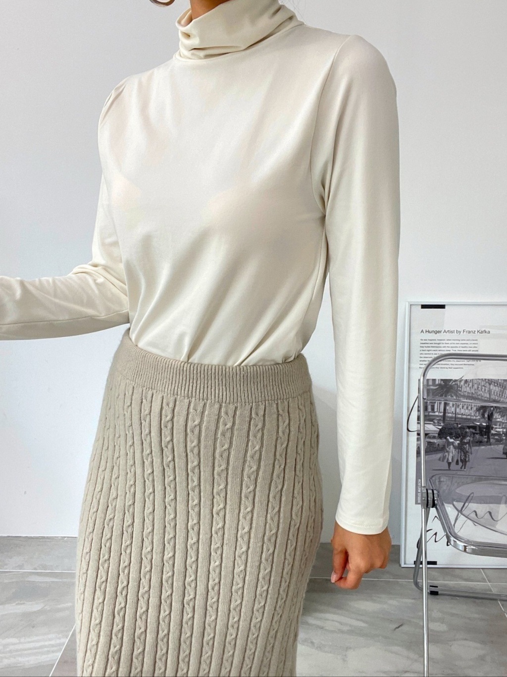 ハイネックウォーム長袖Tシャツ | 詳細画像10