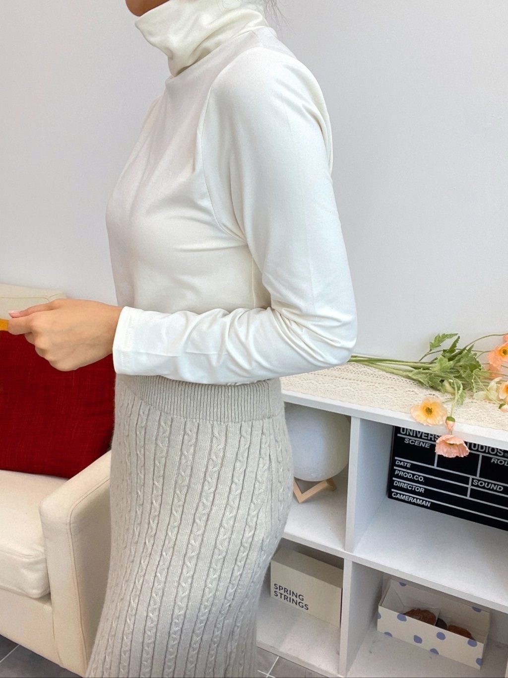 ハイネックウォーム長袖Tシャツ | 詳細画像15