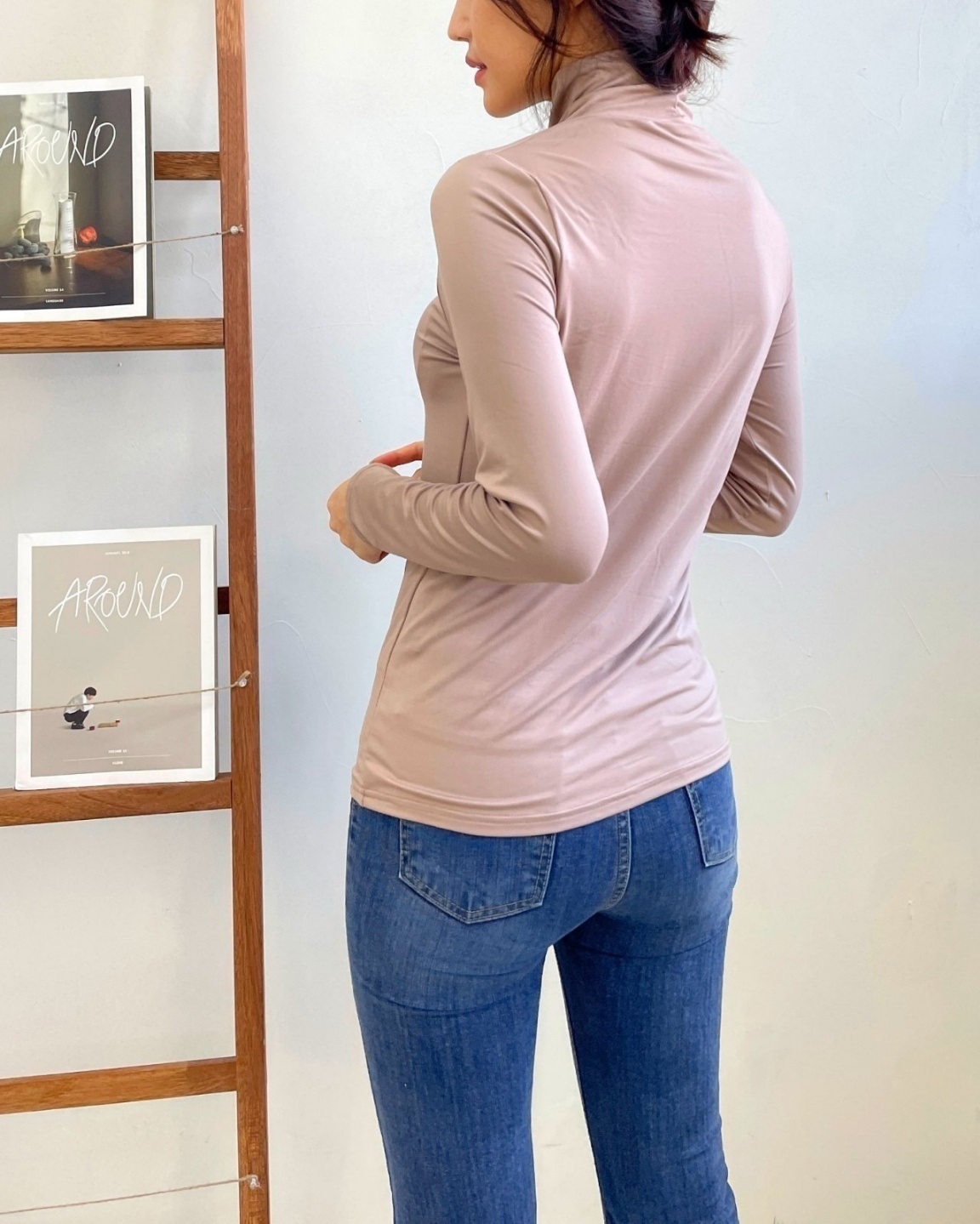 ハイネックウォーム長袖Tシャツ | 詳細画像19