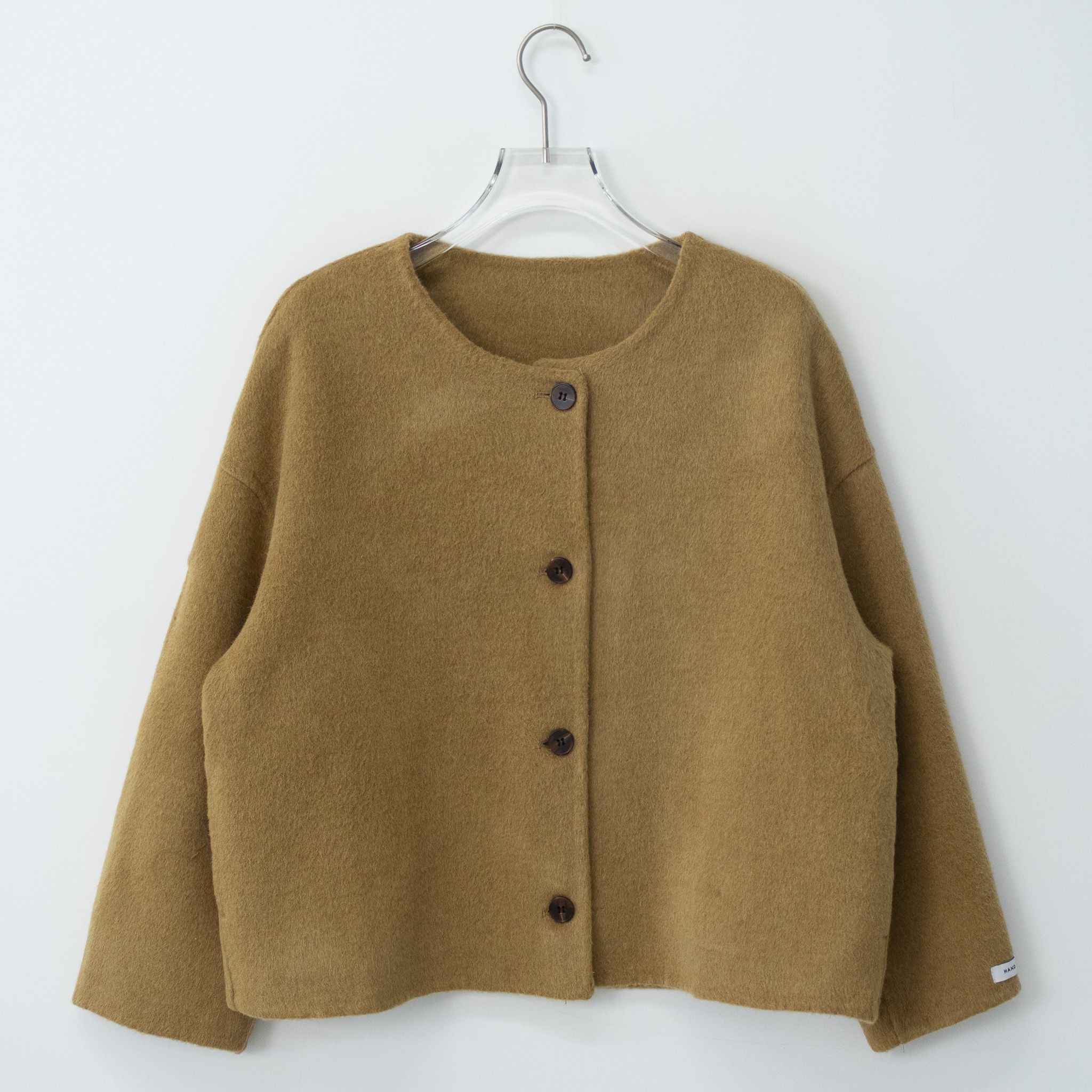 ノーカラーショートコート | 詳細画像16