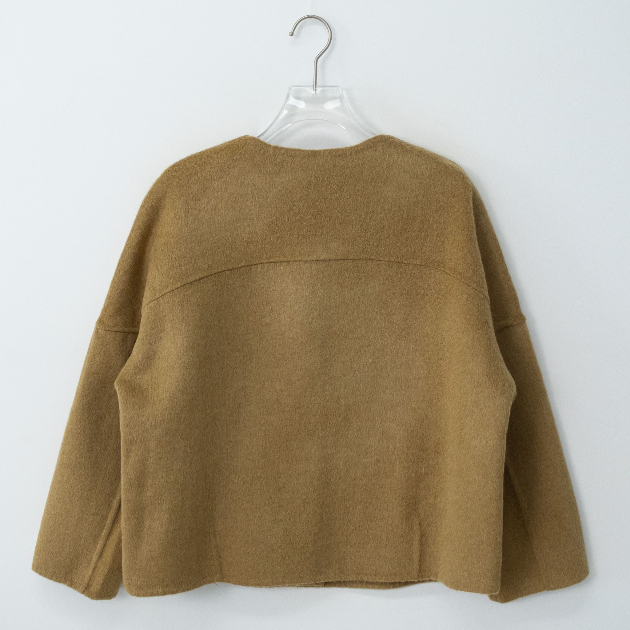 ノーカラーショートコート | 詳細画像17