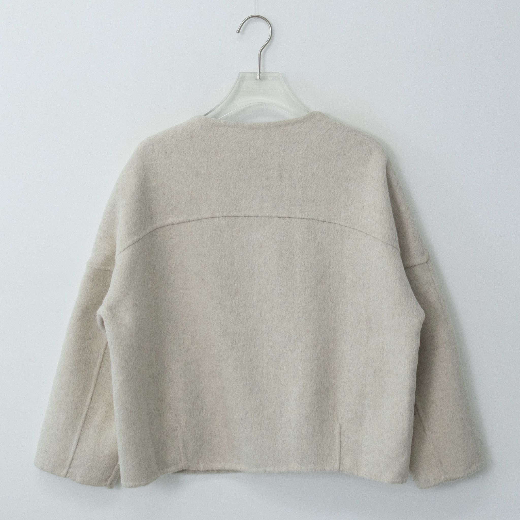 ノーカラーショートコート | 詳細画像19