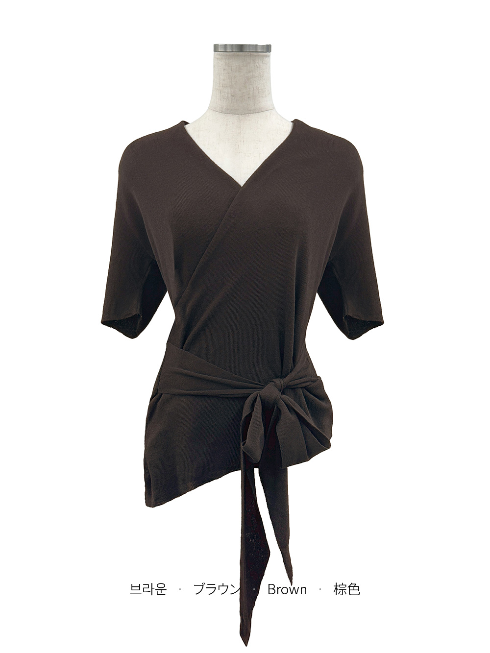 ストラップ付Vネックニット | 詳細画像12