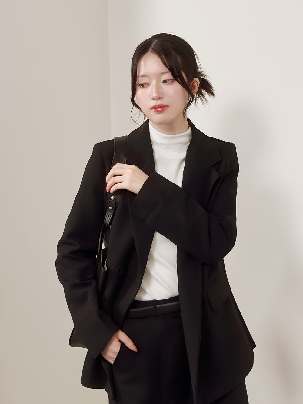 ハイネックリブニット | 詳細画像6