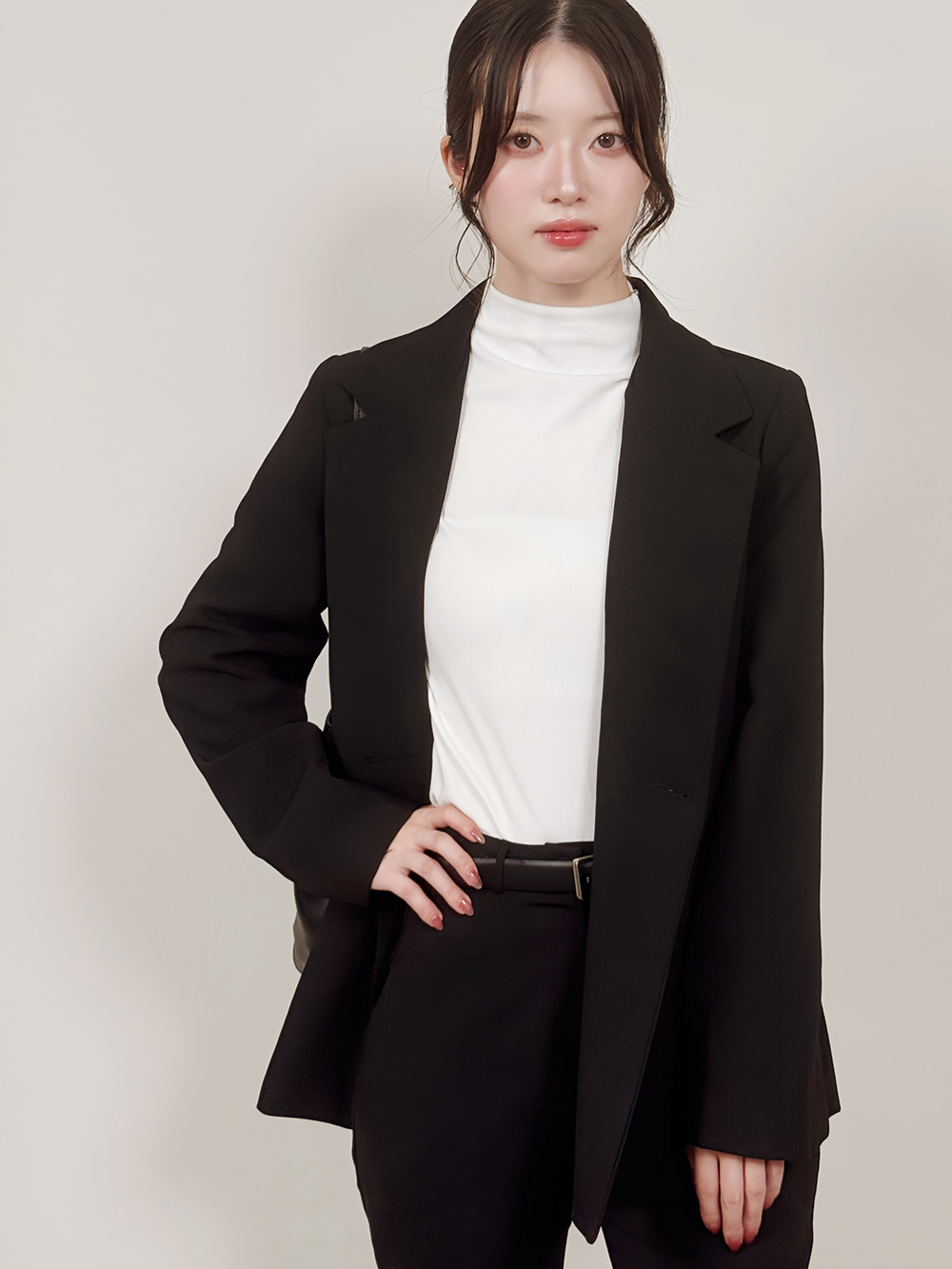 ハイネックリブニット | 詳細画像7