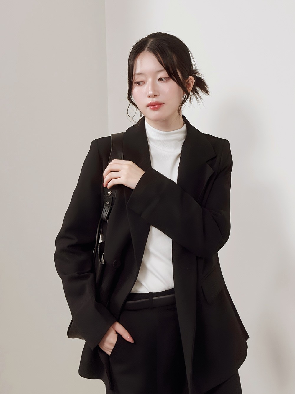 ハイネックリブニット | 詳細画像6