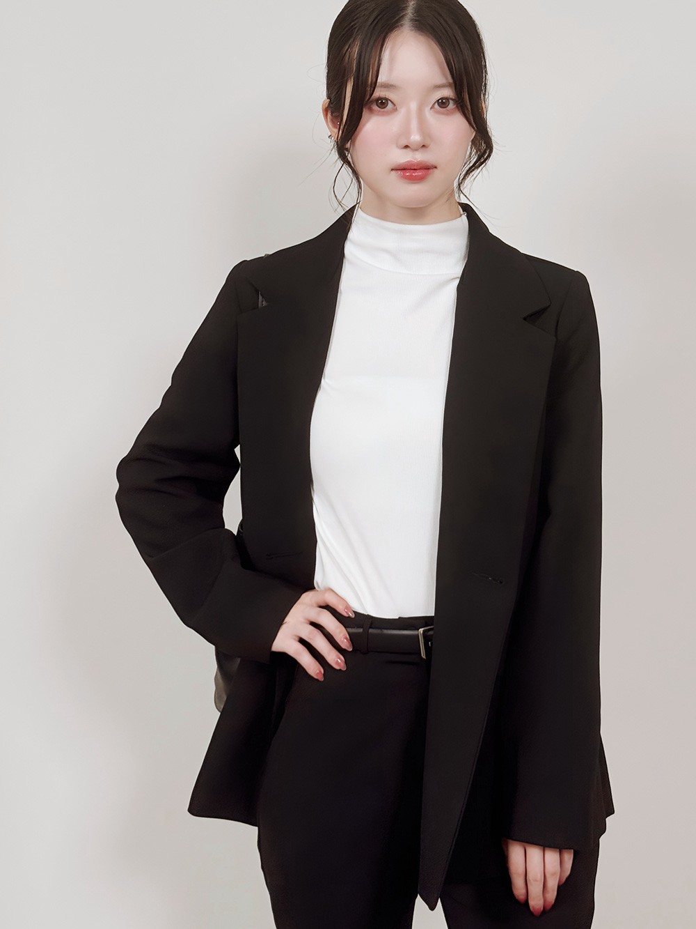 ハイネックリブニット | 詳細画像7