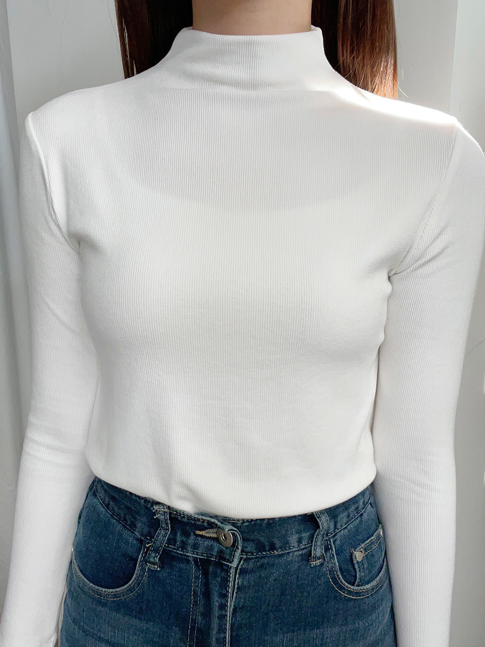 ハイネックリブニット | 詳細画像8