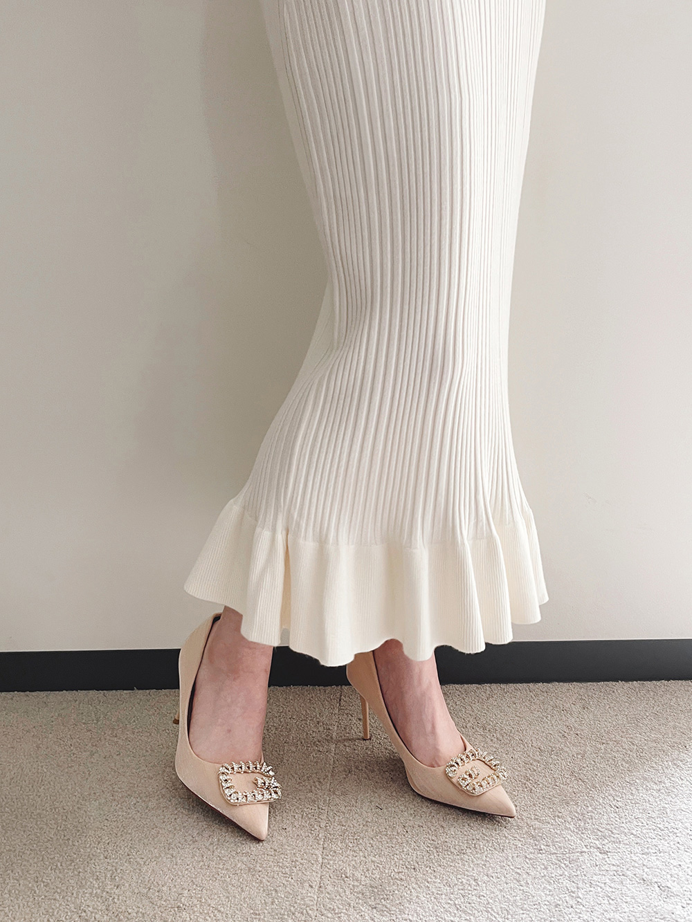 フリルロングマーメイドワンピース | 詳細画像6