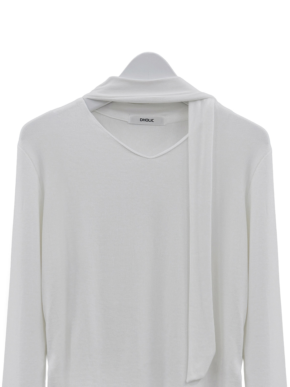 ボウタイ付Vネックニット | 詳細画像16