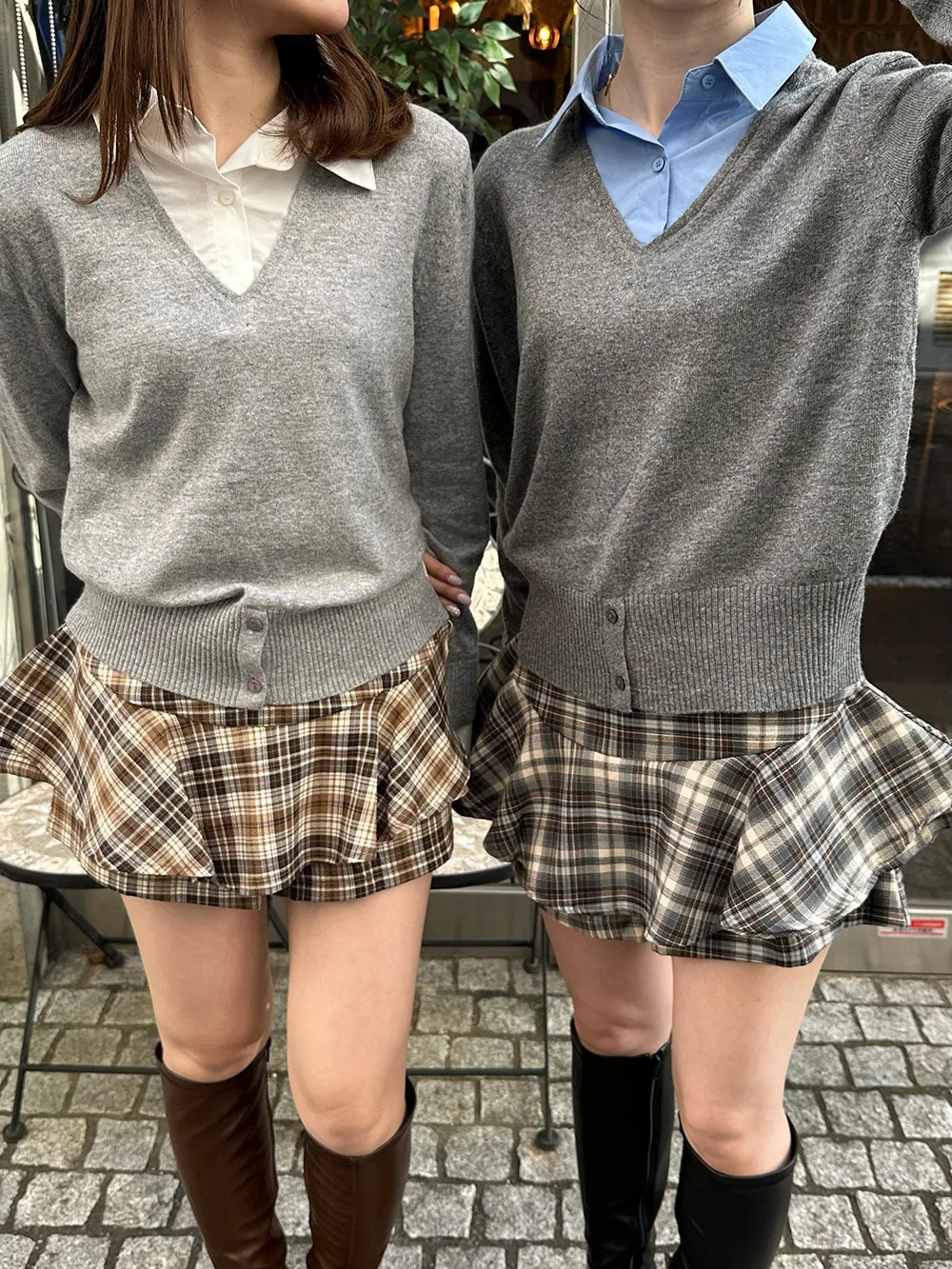 TRALALA フリル付きチェック柄パンツ 新品未使用　フリーサイズ フリルチェックパンツ | レディースファッション通販 - DHOLIC